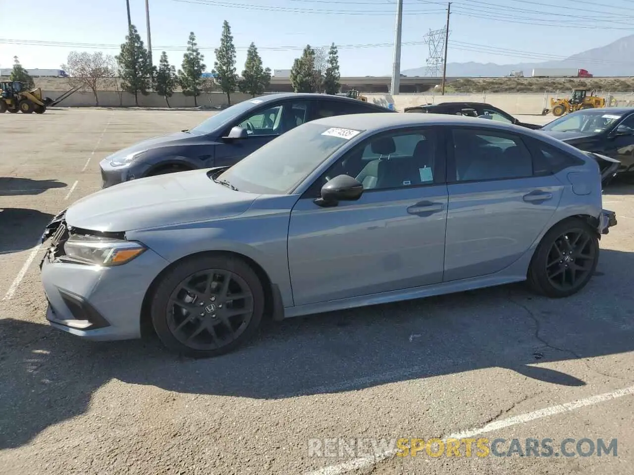 1 Photograph of a damaged car 2HGFE2F58RH580408 HONDA CIVIC 2024