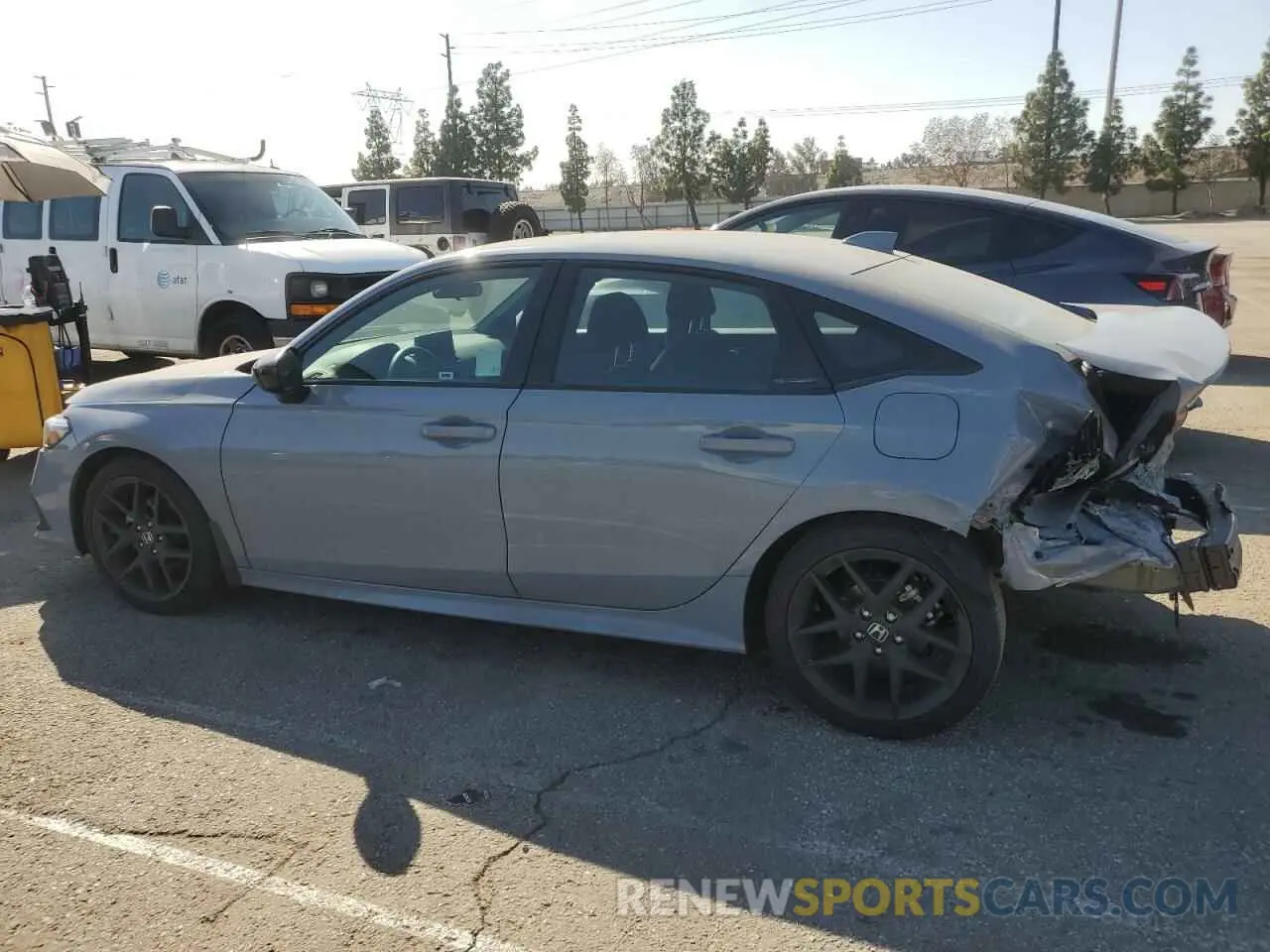 2 Photograph of a damaged car 2HGFE2F58RH580408 HONDA CIVIC 2024