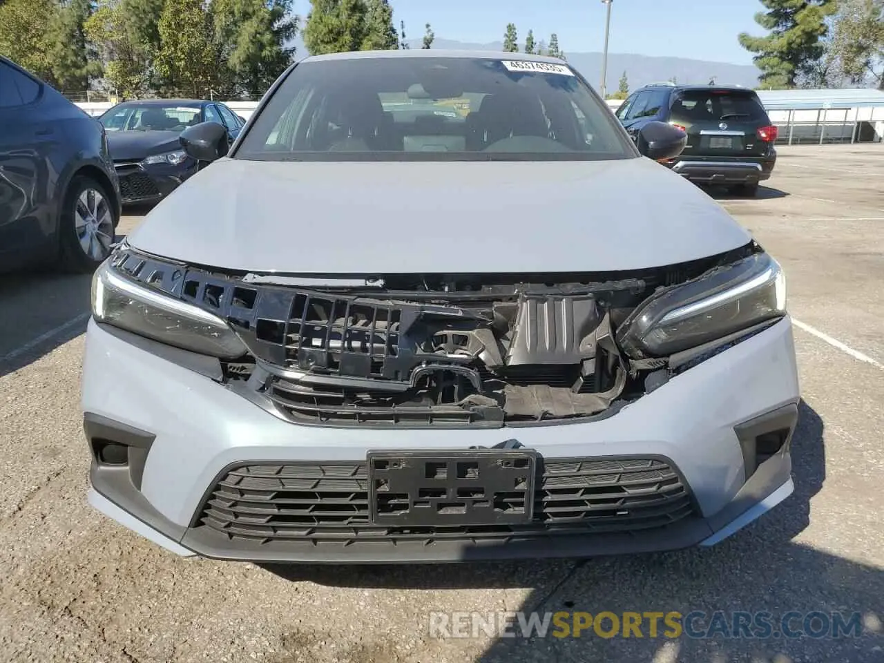 5 Photograph of a damaged car 2HGFE2F58RH580408 HONDA CIVIC 2024