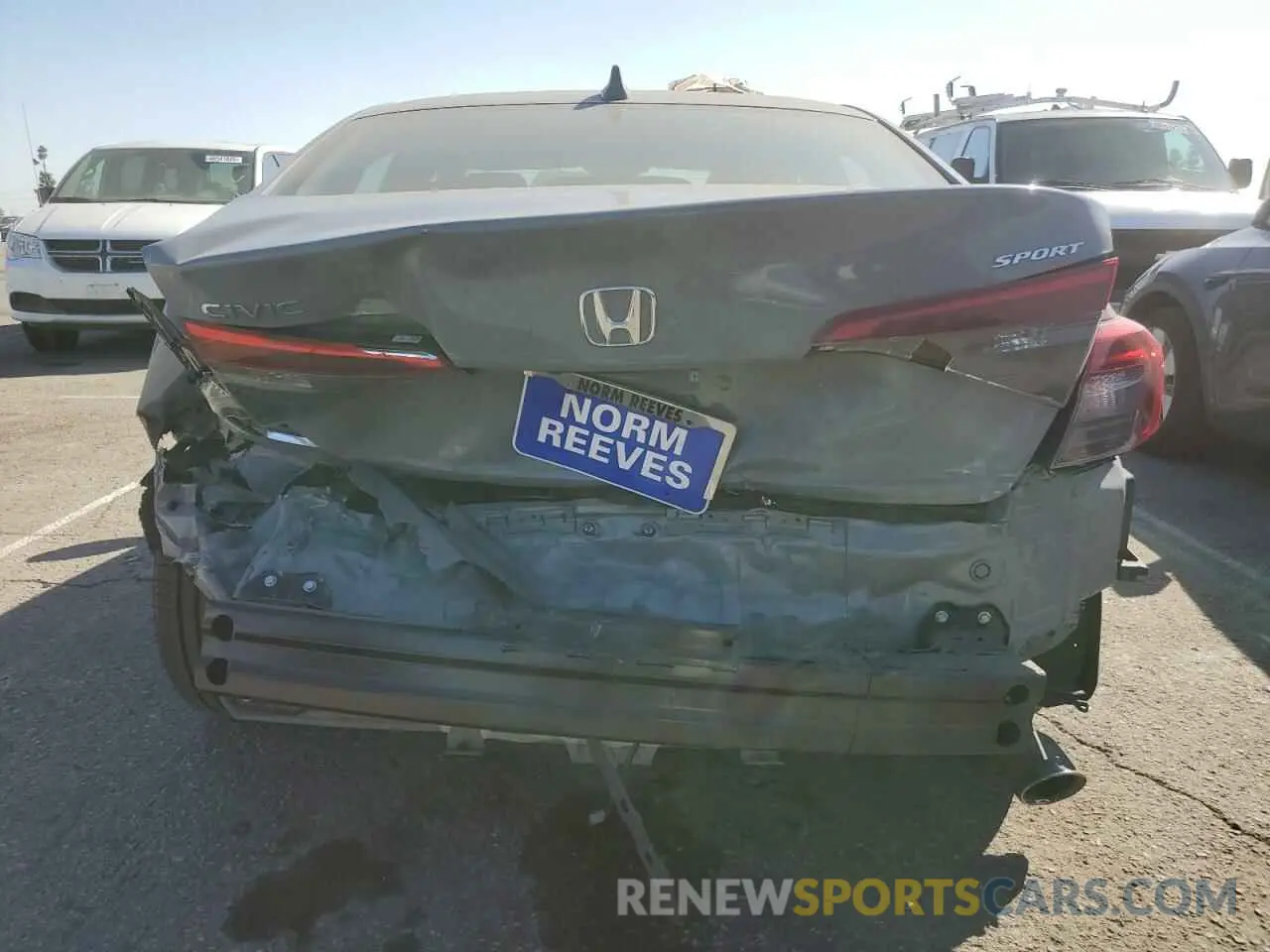 6 Photograph of a damaged car 2HGFE2F58RH580408 HONDA CIVIC 2024