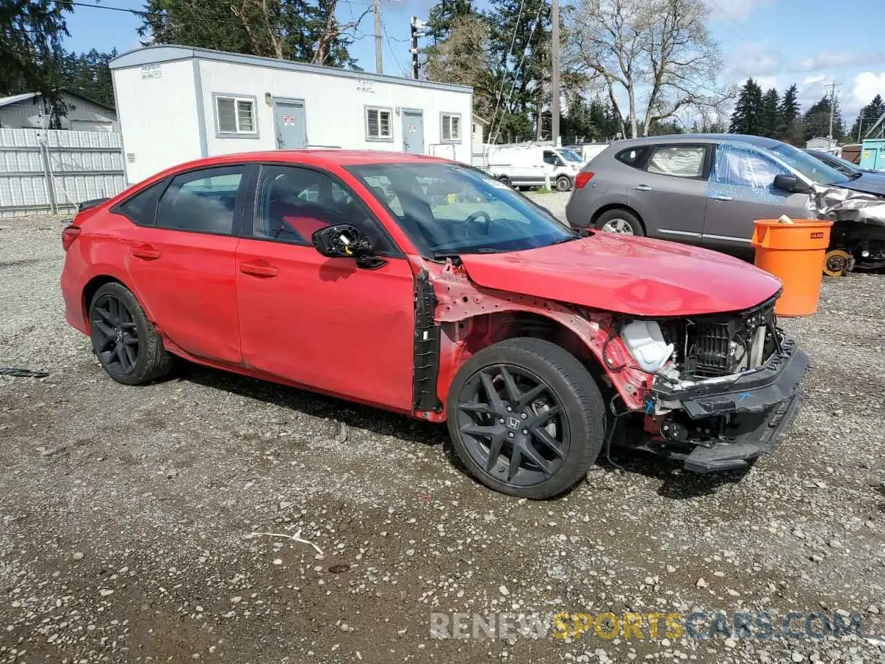 4 Фотография поврежденного автомобиля 2HGFE2F58RH591263 HONDA CIVIC 2024