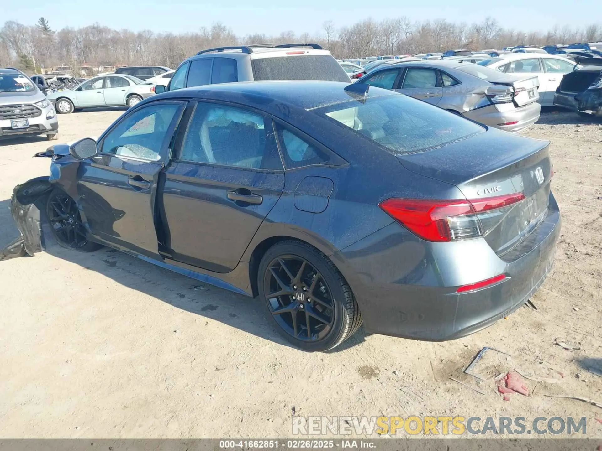 3 Photograph of a damaged car 2HGFE2F58RH592798 HONDA CIVIC 2024