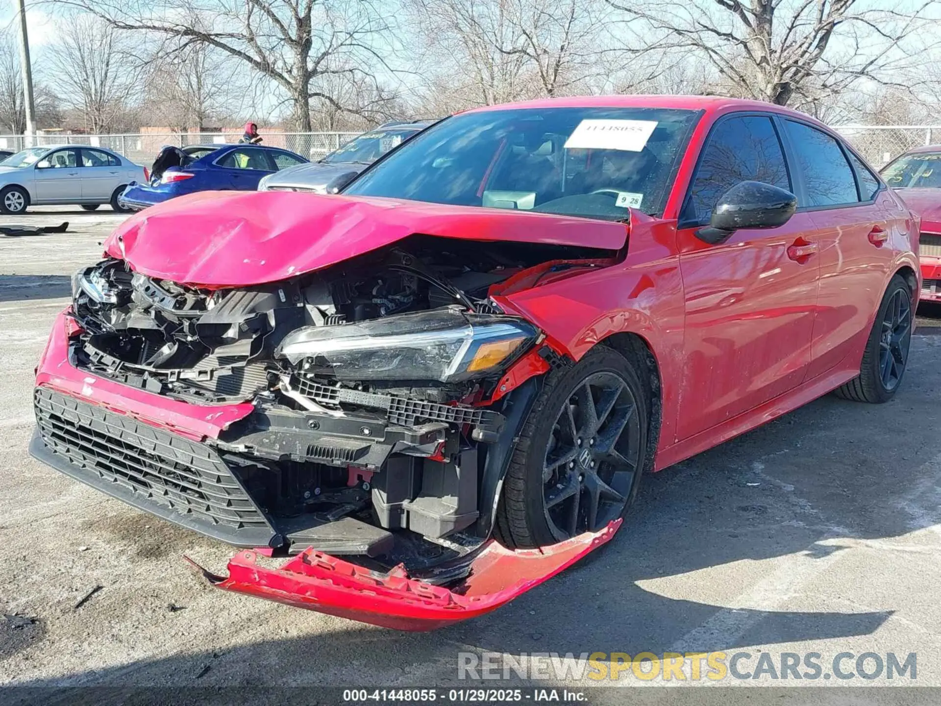 2 Photograph of a damaged car 2HGFE2F59RH502185 HONDA CIVIC 2024