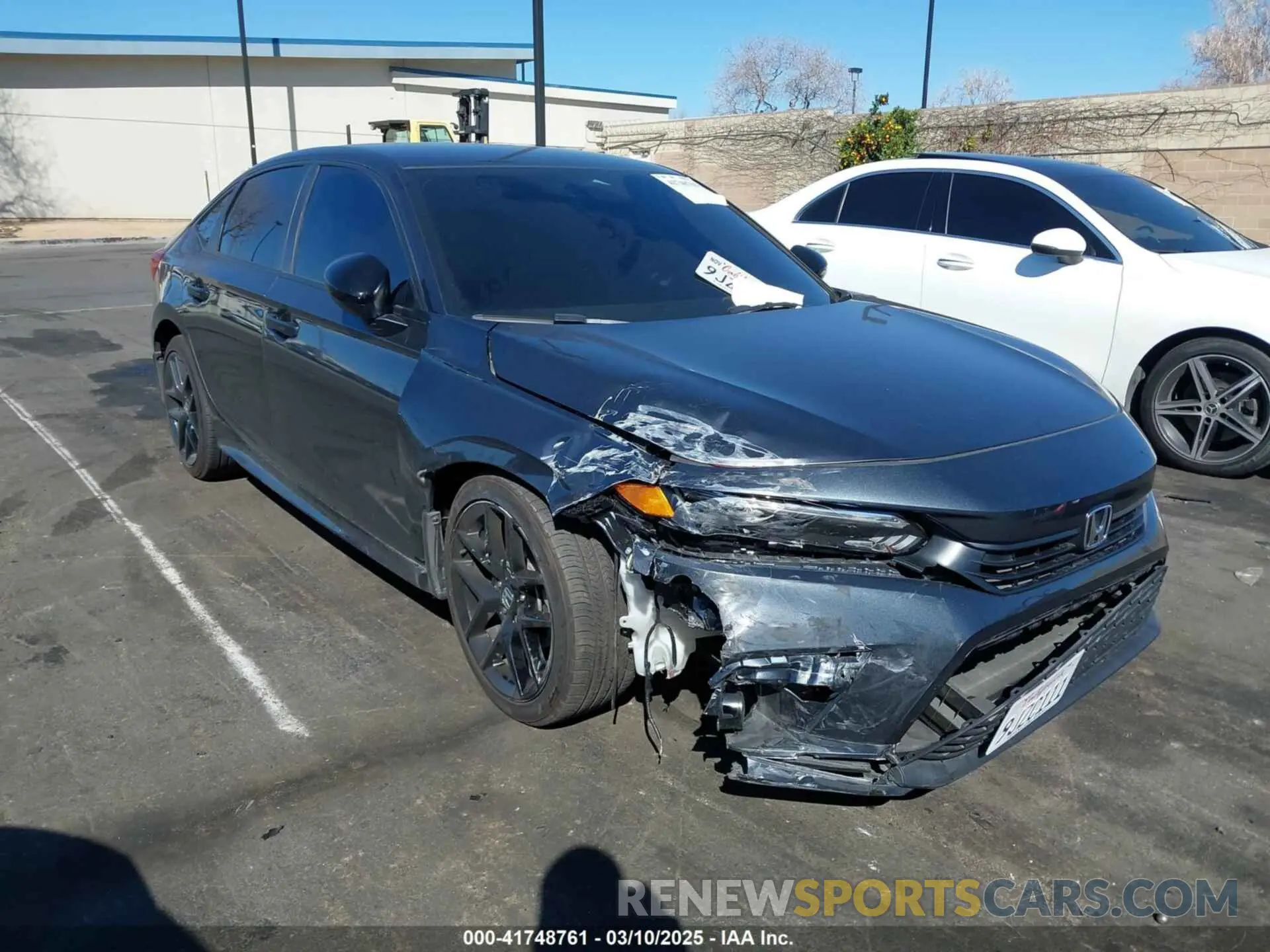 1 Photograph of a damaged car 2HGFE2F59RH517446 HONDA CIVIC 2024