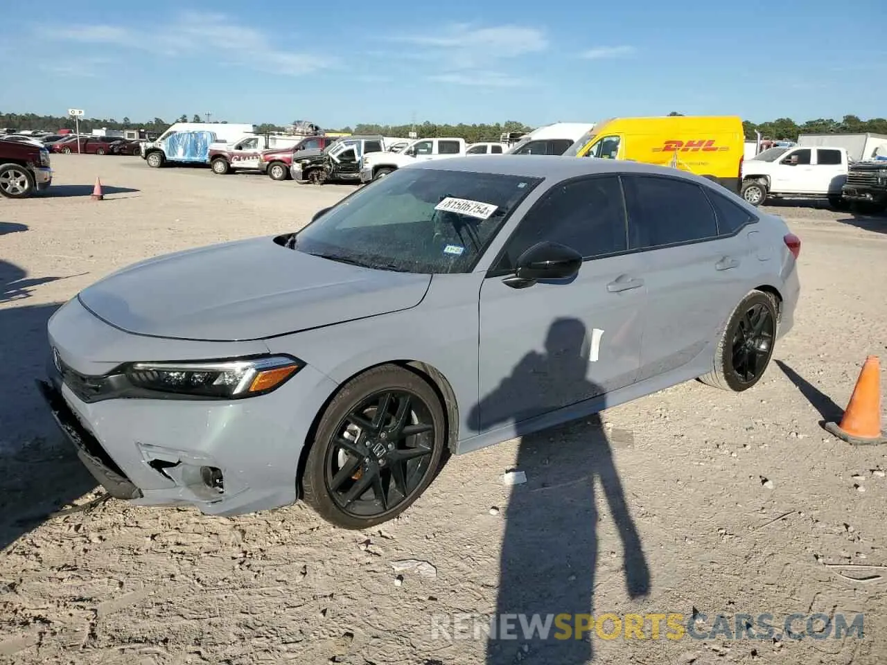 1 Photograph of a damaged car 2HGFE2F59RH522887 HONDA CIVIC 2024