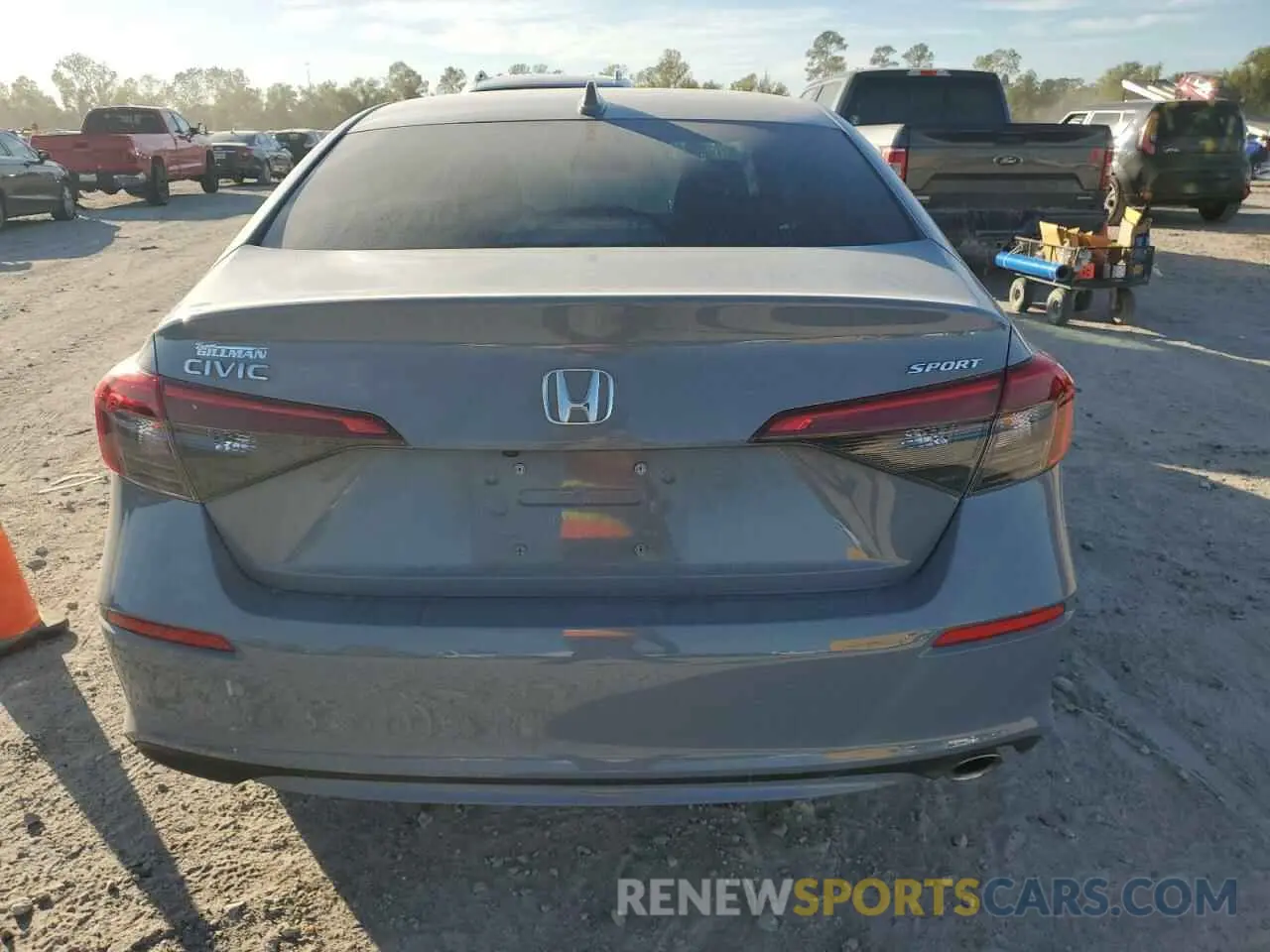 6 Photograph of a damaged car 2HGFE2F59RH522887 HONDA CIVIC 2024