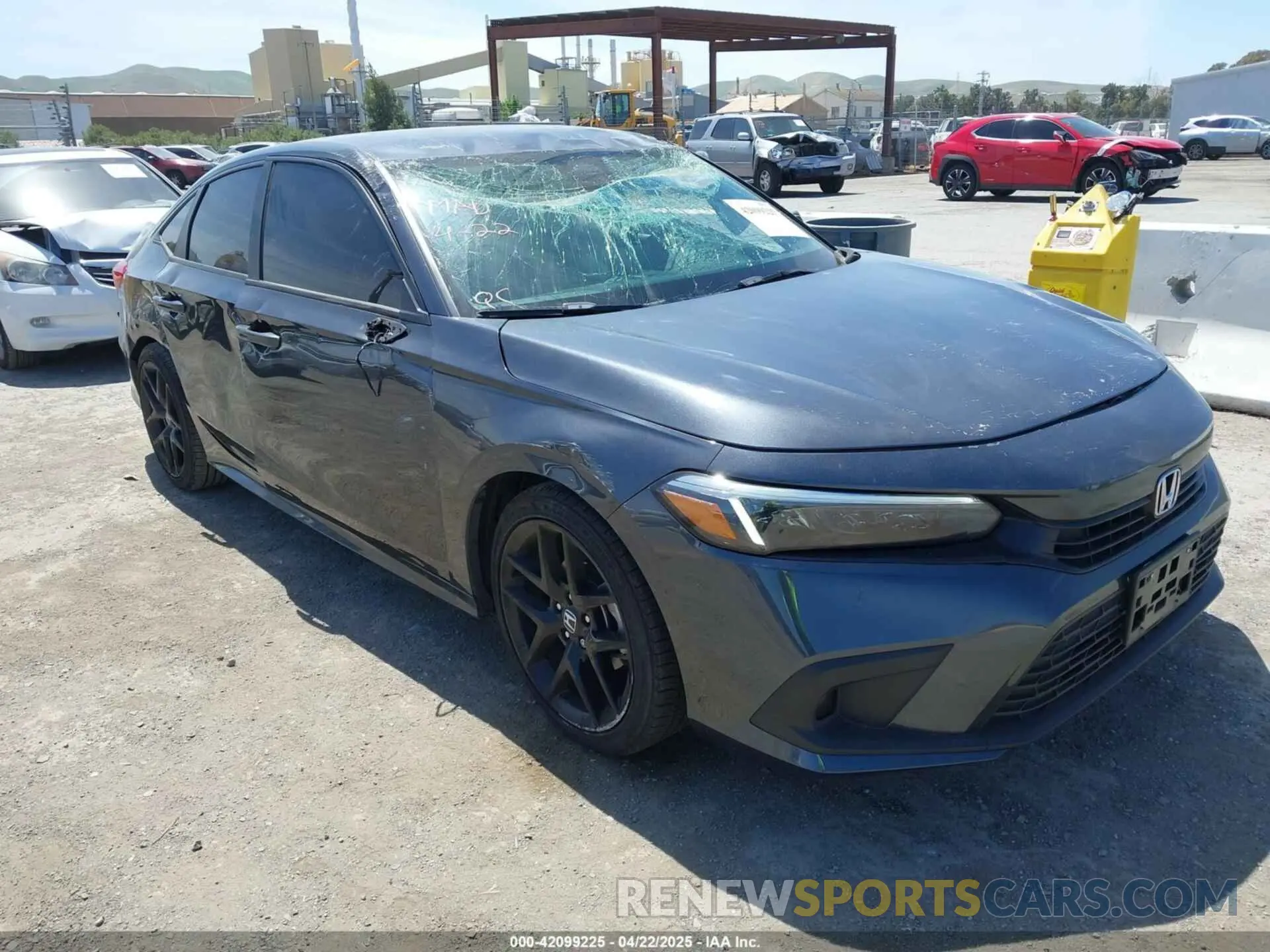 1 Photograph of a damaged car 2HGFE2F59RH536921 HONDA CIVIC 2024