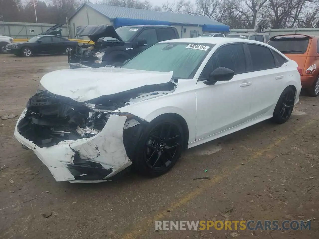 1 Photograph of a damaged car 2HGFE2F59RH547305 HONDA CIVIC 2024