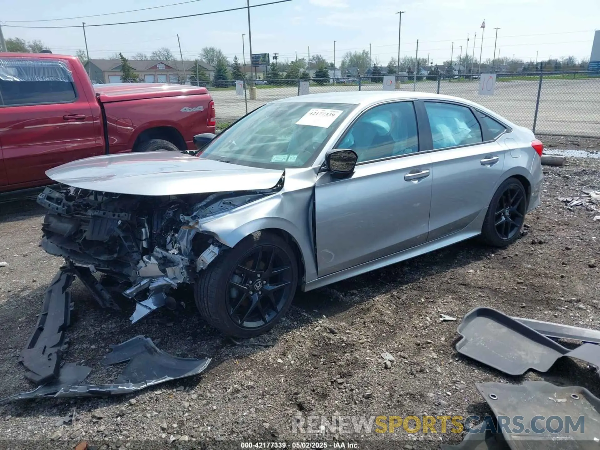 2 Фотография поврежденного автомобиля 2HGFE2F59RH549913 HONDA CIVIC 2024