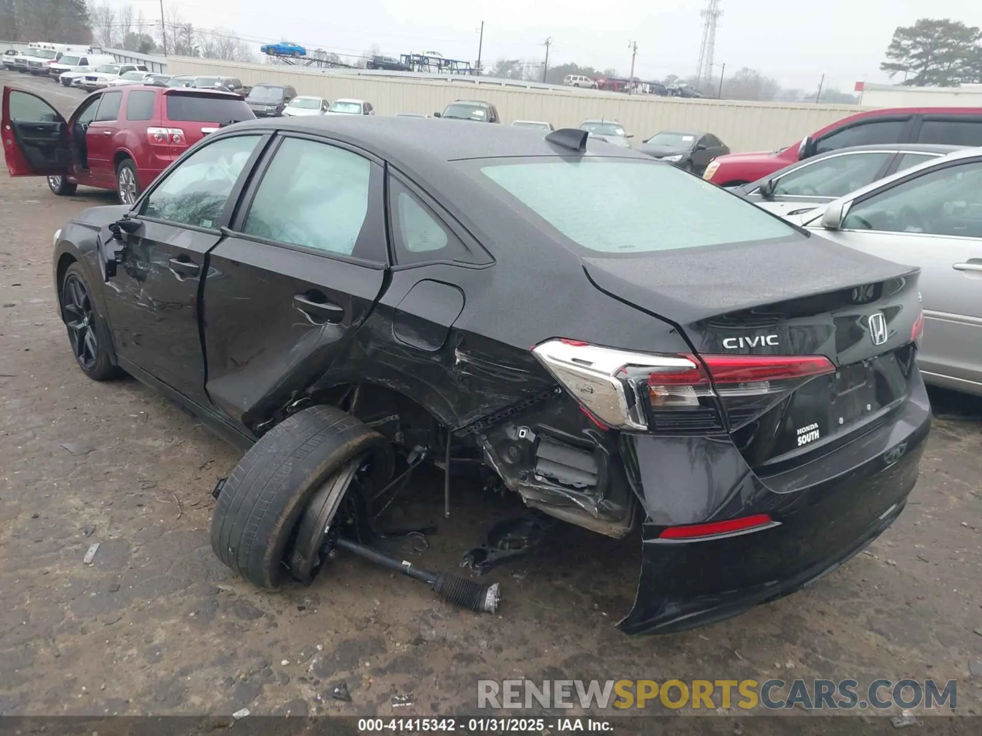 3 Фотография поврежденного автомобиля 2HGFE2F59RH572317 HONDA CIVIC 2024