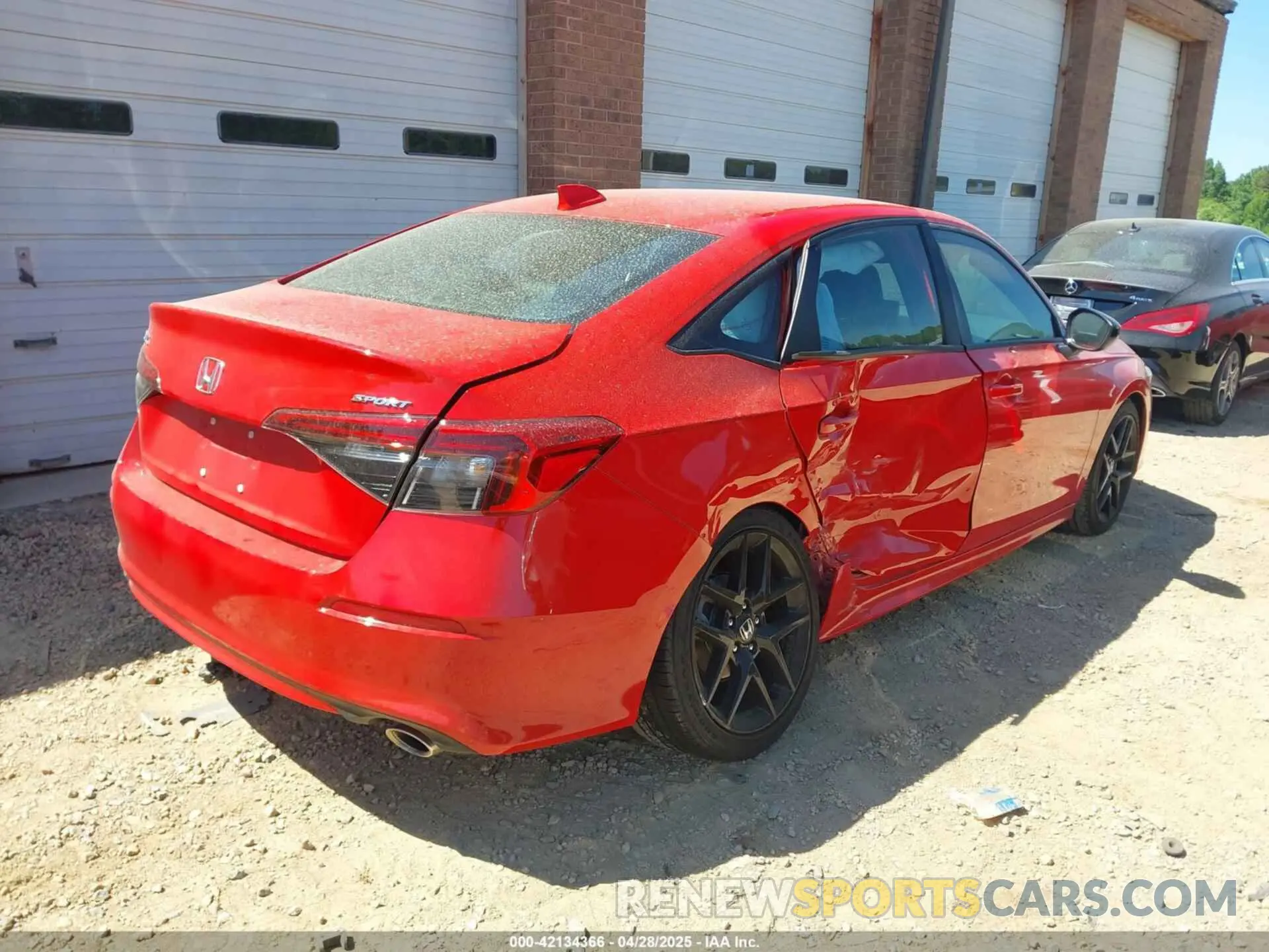 4 Photograph of a damaged car 2HGFE2F59RH573578 HONDA CIVIC 2024