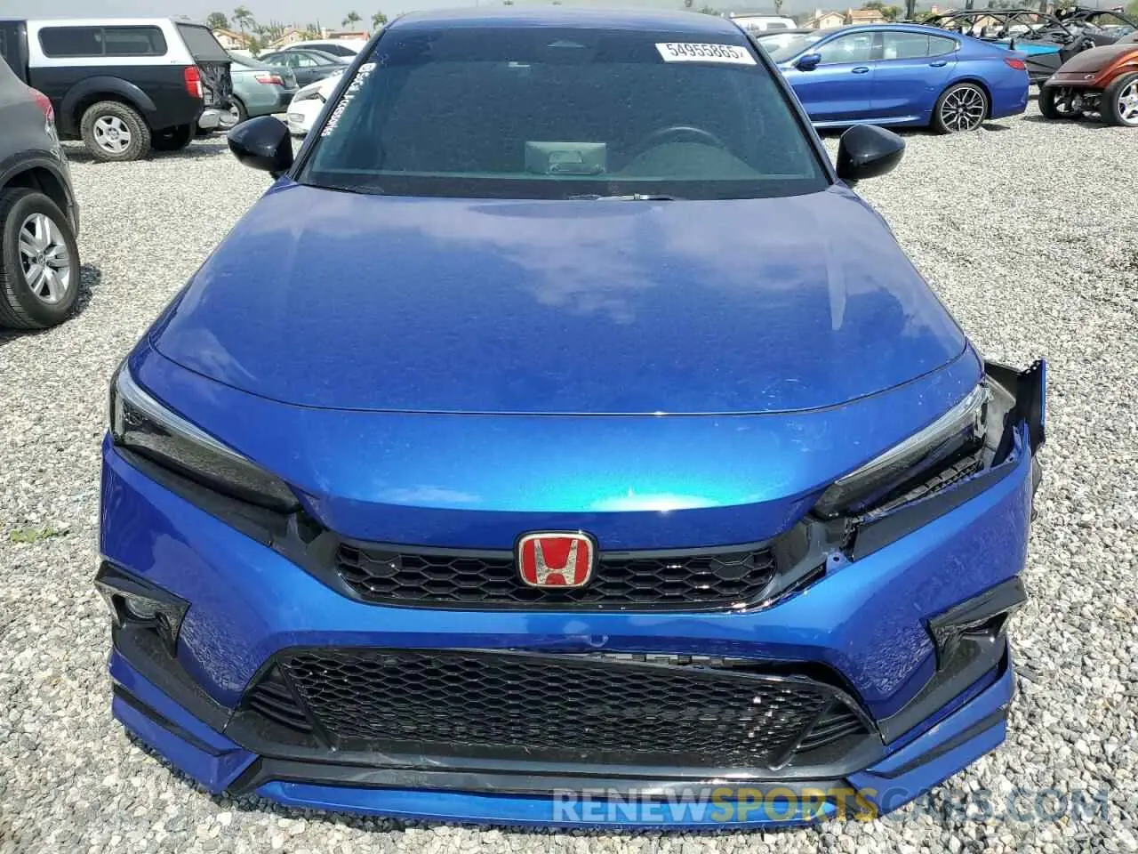 5 Photograph of a damaged car 2HGFE2F59RH579980 HONDA CIVIC 2024