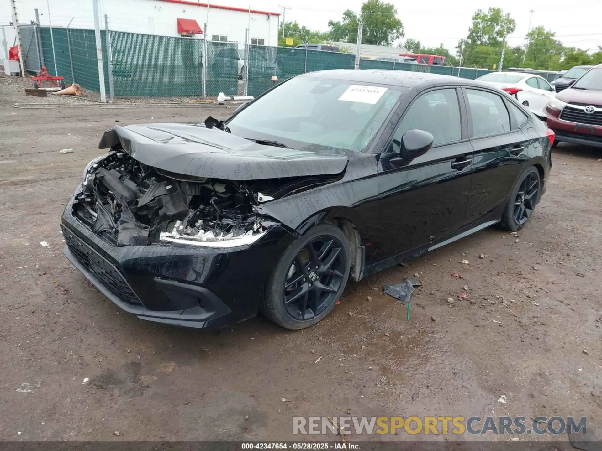 2 Photograph of a damaged car 2HGFE2F59RH582569 HONDA CIVIC 2024
