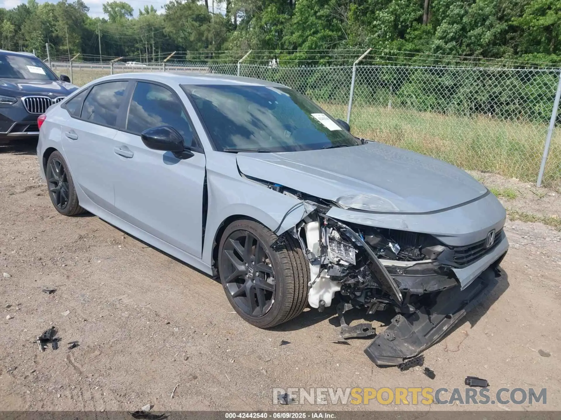 1 Photograph of a damaged car 2HGFE2F5XRH502809 HONDA CIVIC 2024