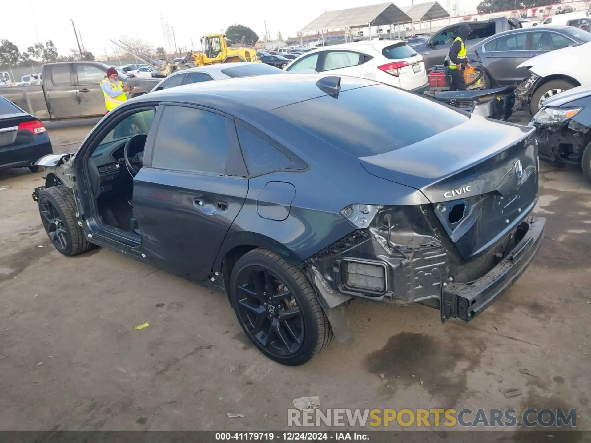 3 Photograph of a damaged car 2HGFE2F5XRH504656 HONDA CIVIC 2024