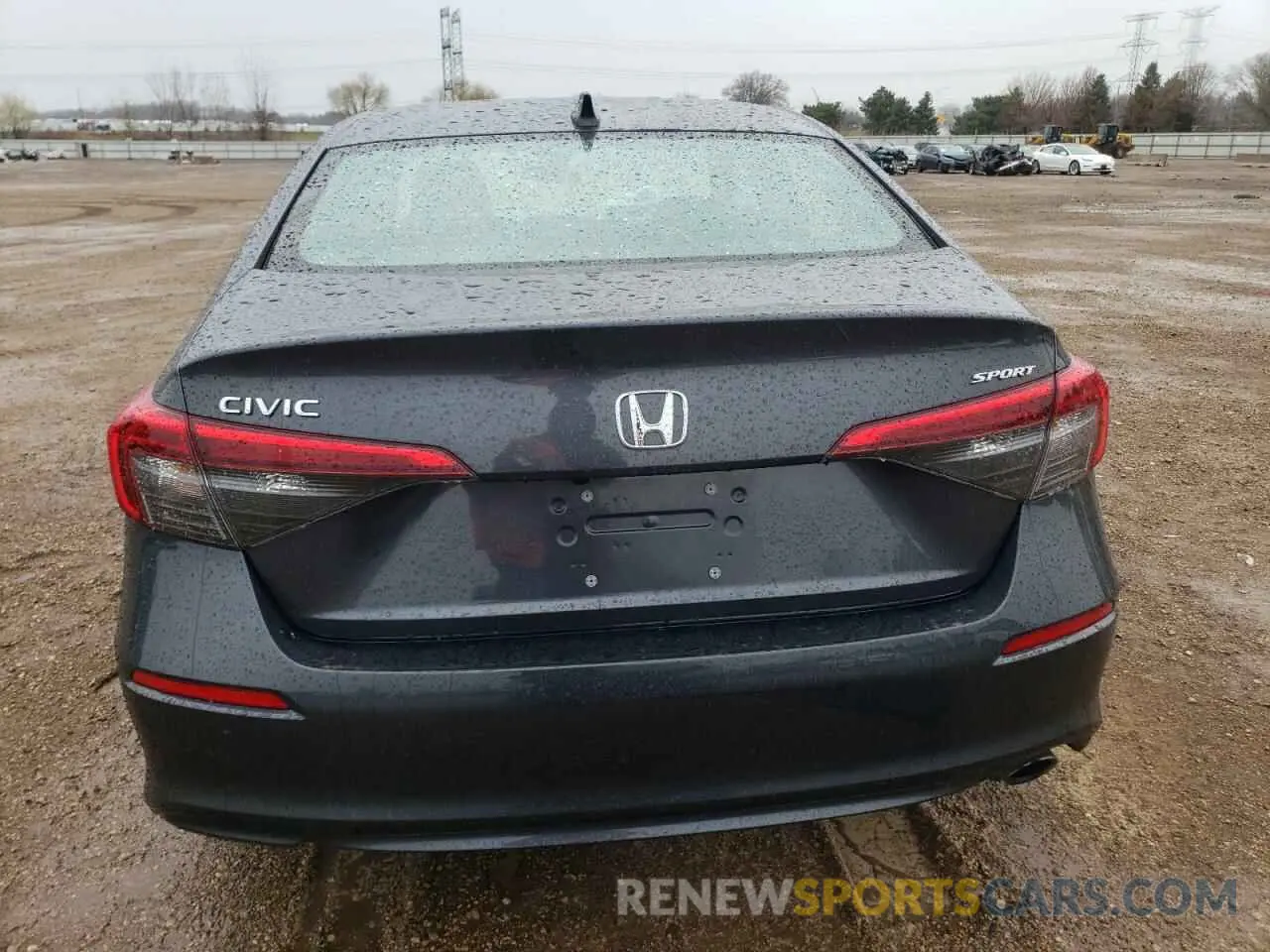 6 Photograph of a damaged car 2HGFE2F5XRH533610 HONDA CIVIC 2024