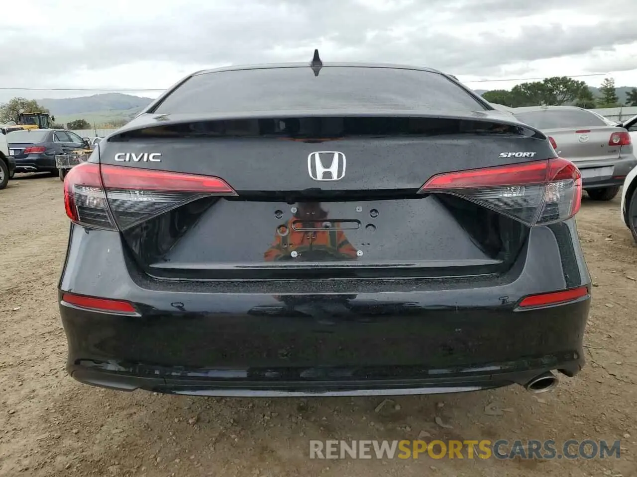 6 Photograph of a damaged car 2HGFE2F5XRH569829 HONDA CIVIC 2024