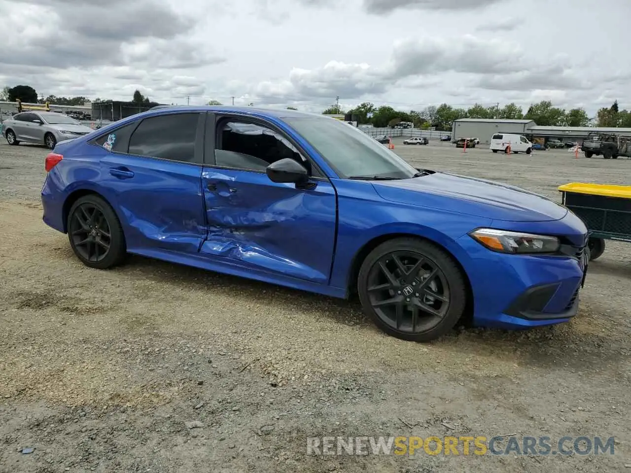 4 Photograph of a damaged car 2HGFE2F5XRH574223 HONDA CIVIC 2024