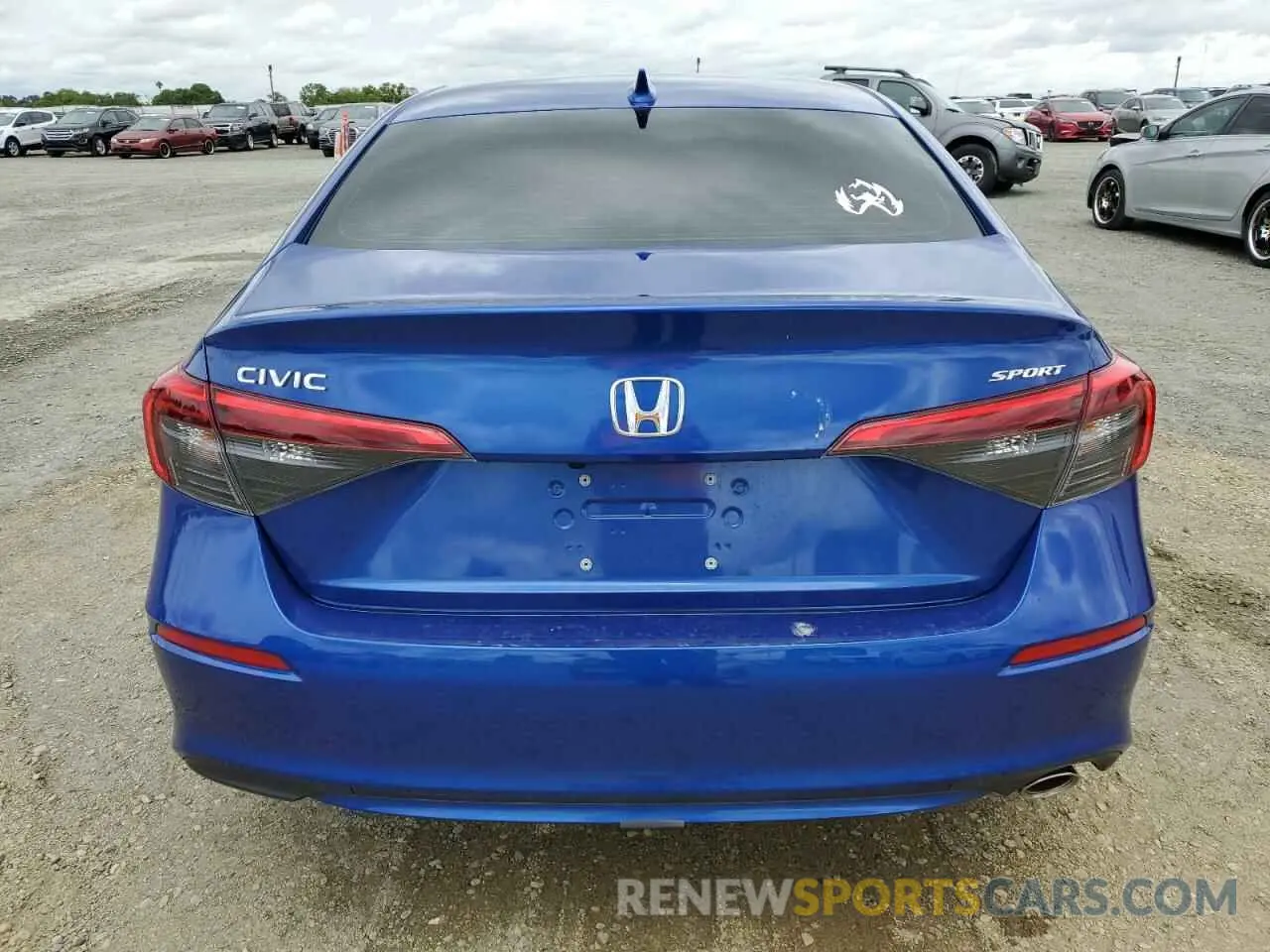 6 Photograph of a damaged car 2HGFE2F5XRH574223 HONDA CIVIC 2024