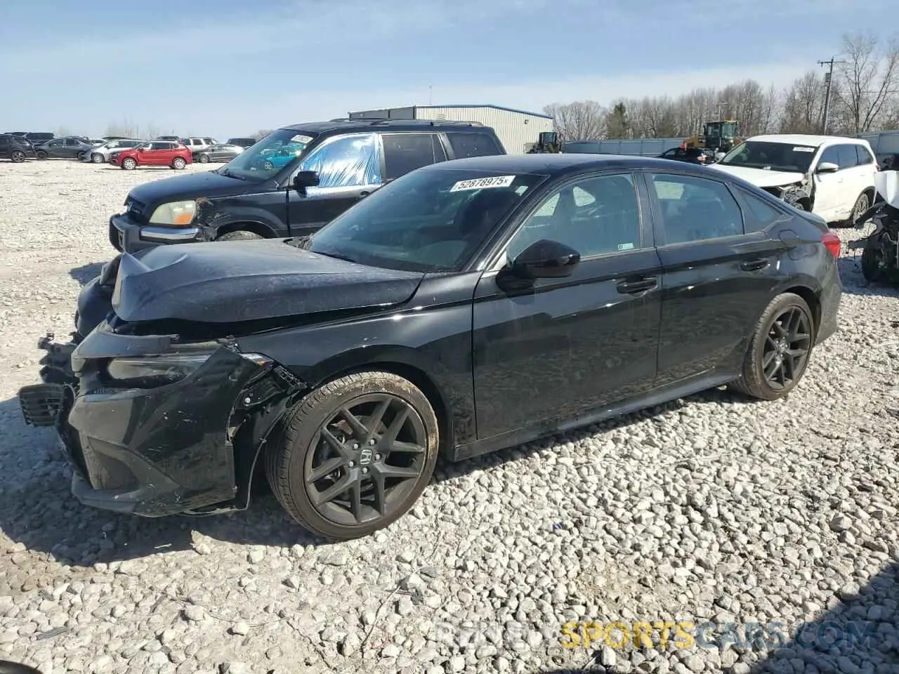 1 Photograph of a damaged car 2HGFE2F5XRH576117 HONDA CIVIC 2024