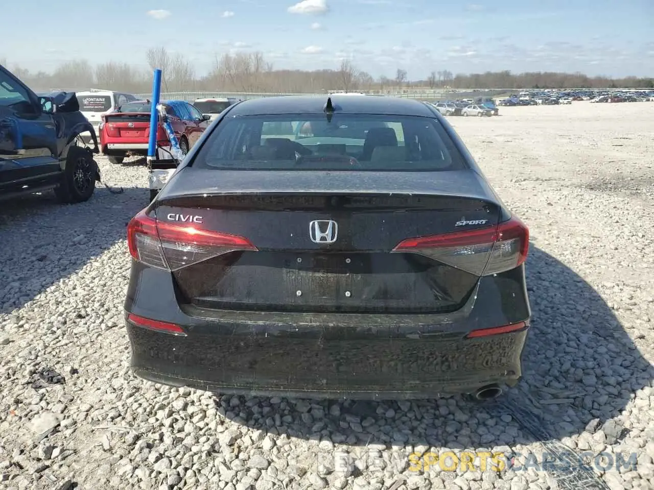 6 Photograph of a damaged car 2HGFE2F5XRH576117 HONDA CIVIC 2024