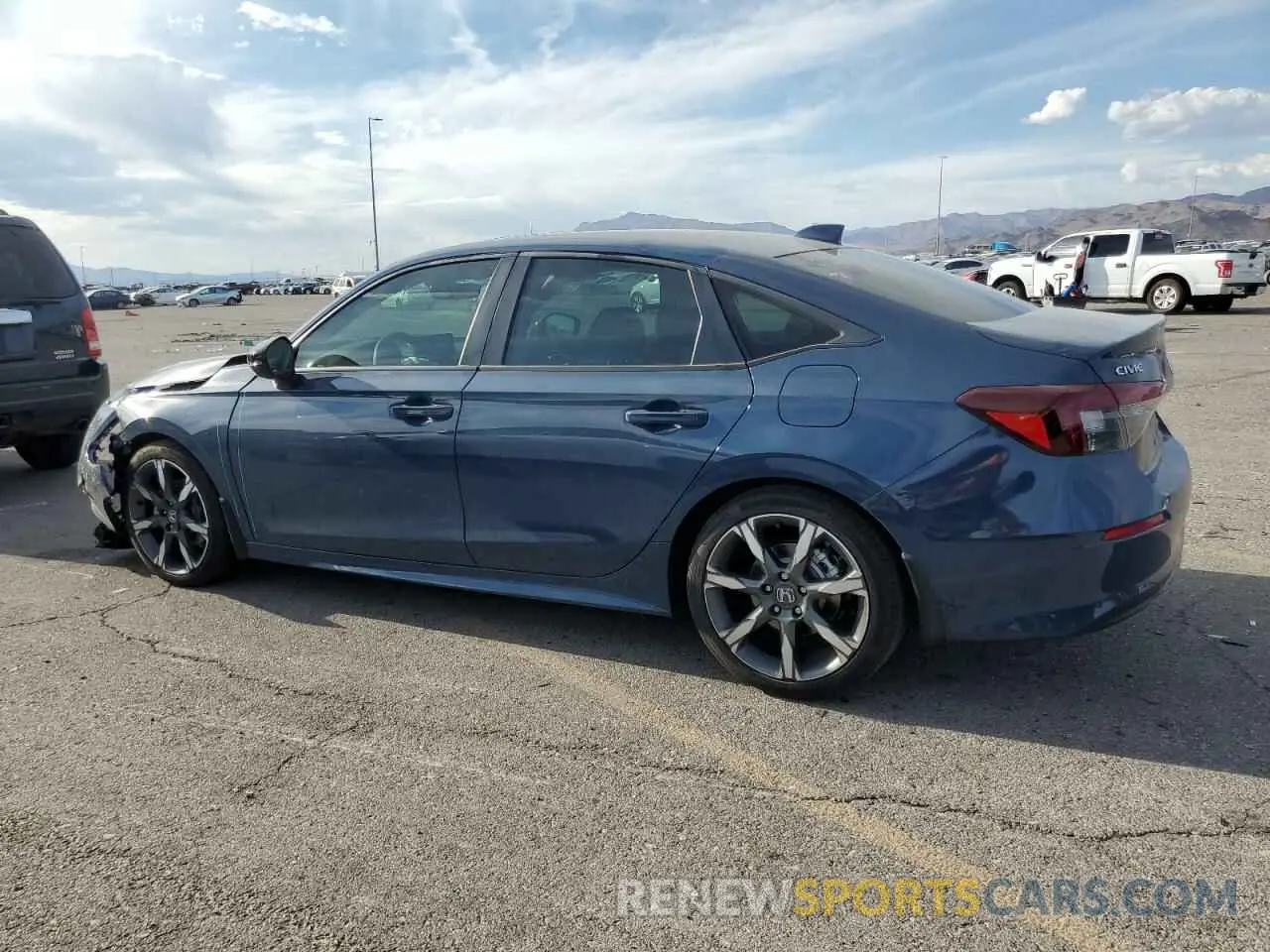 2 Photograph of a damaged car 2HGFE4F8XSH300550 HONDA CIVIC 2024