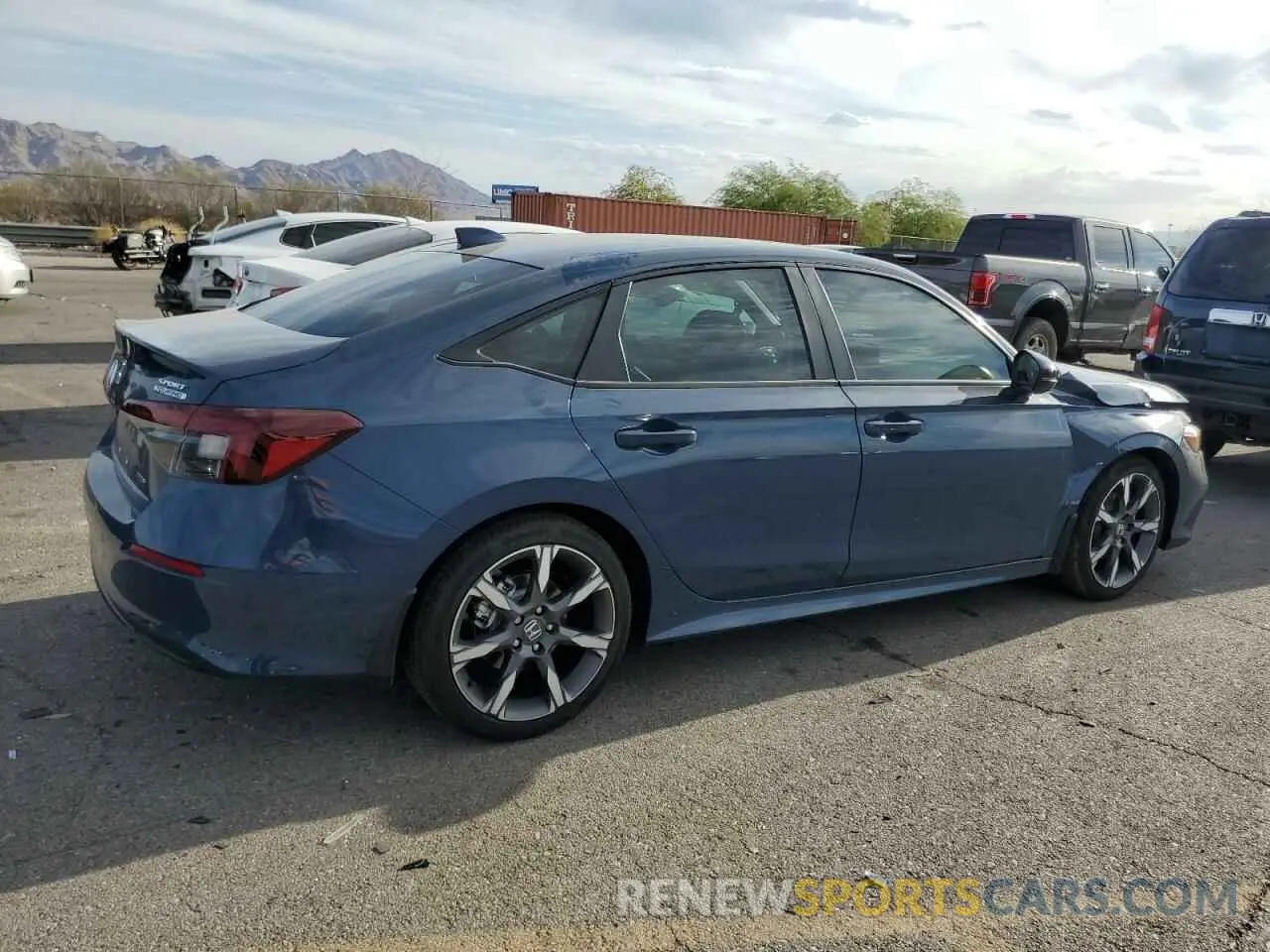 3 Photograph of a damaged car 2HGFE4F8XSH300550 HONDA CIVIC 2024