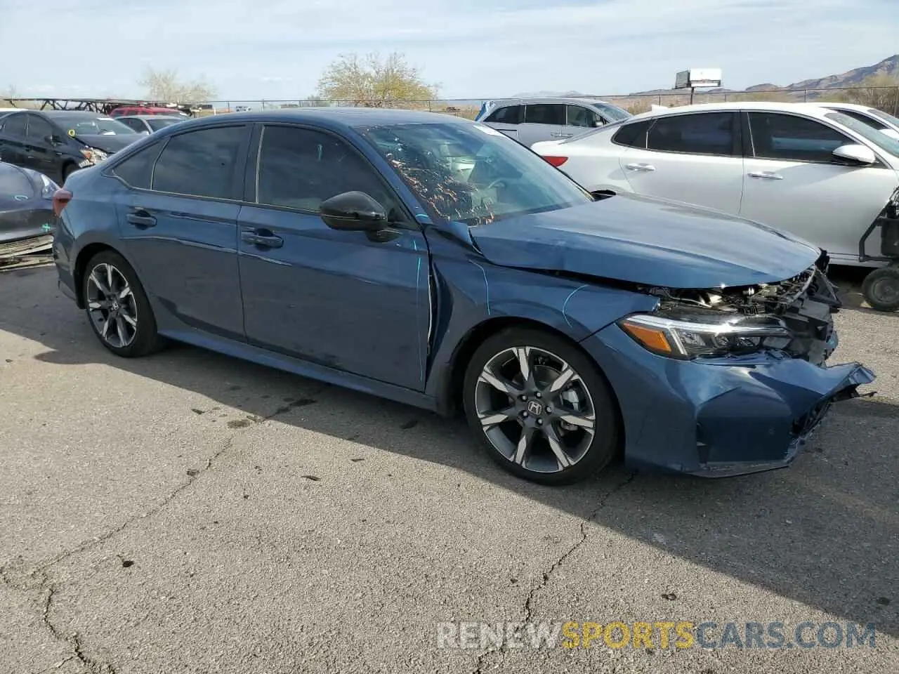 4 Photograph of a damaged car 2HGFE4F8XSH300550 HONDA CIVIC 2024
