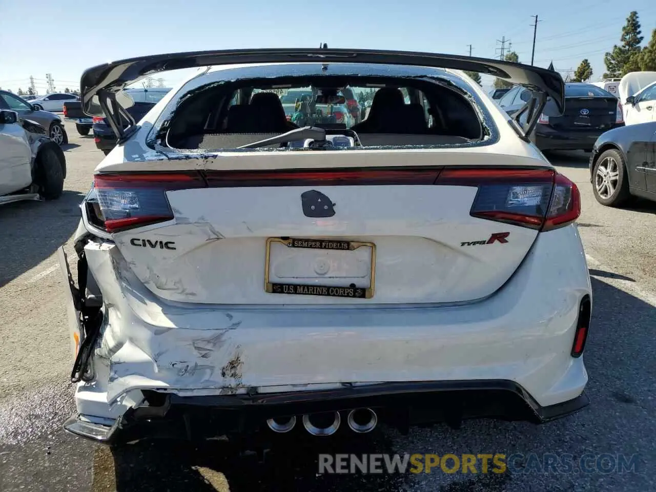 6 Photograph of a damaged car JHMFL5G40RX004351 HONDA CIVIC 2024