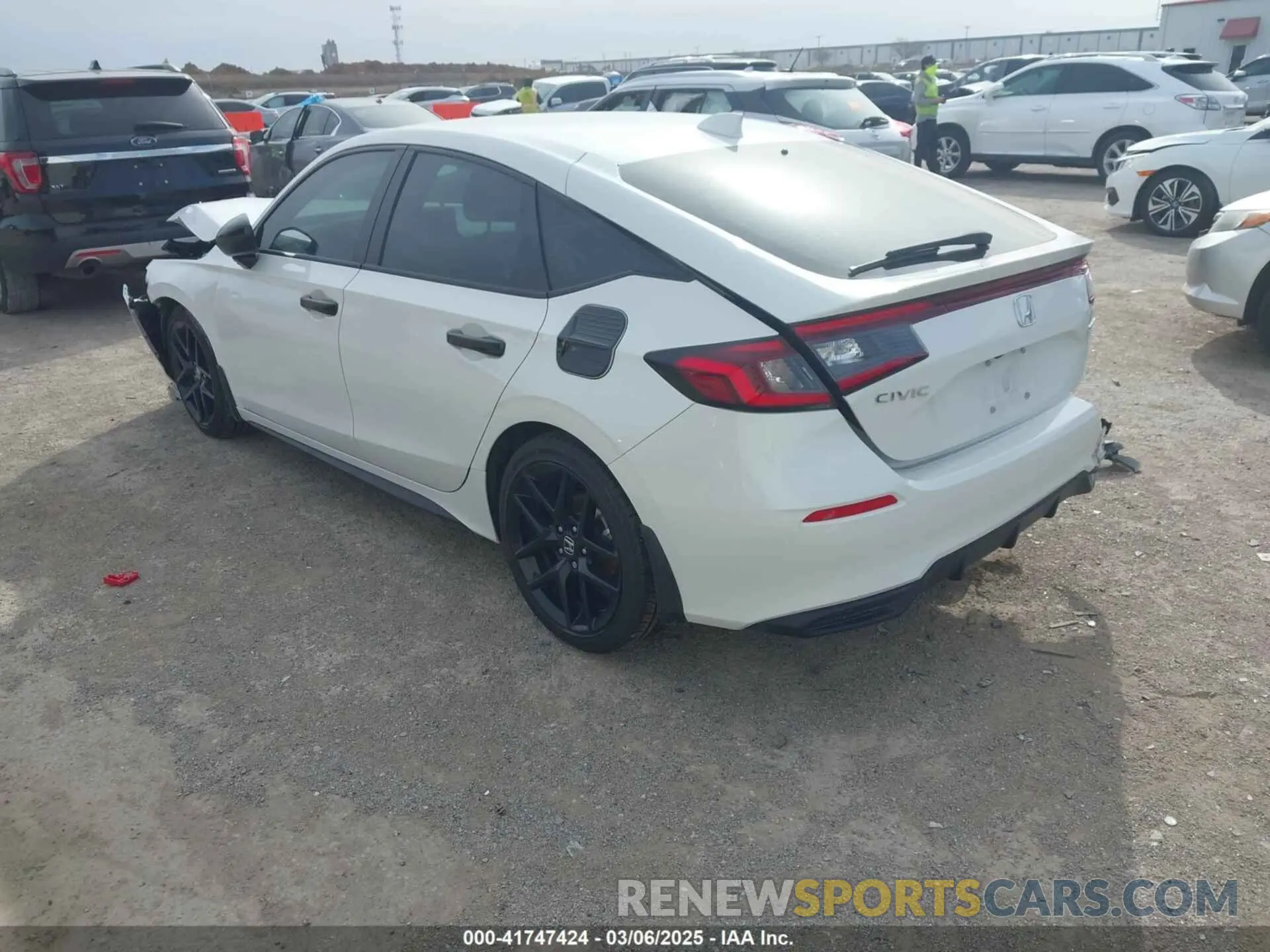 3 Фотография поврежденного автомобиля 19XFL2H80SE004938 HONDA CIVIC 2025