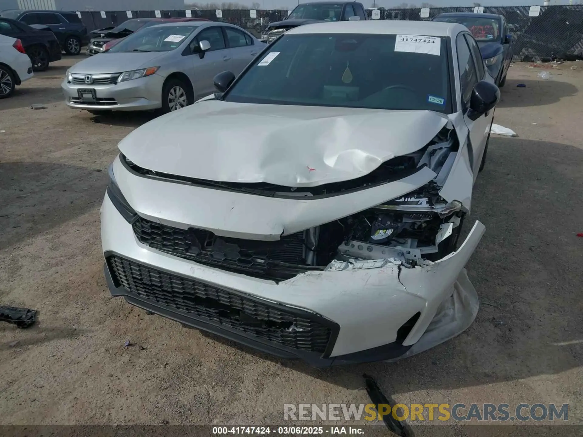 6 Фотография поврежденного автомобиля 19XFL2H80SE004938 HONDA CIVIC 2025