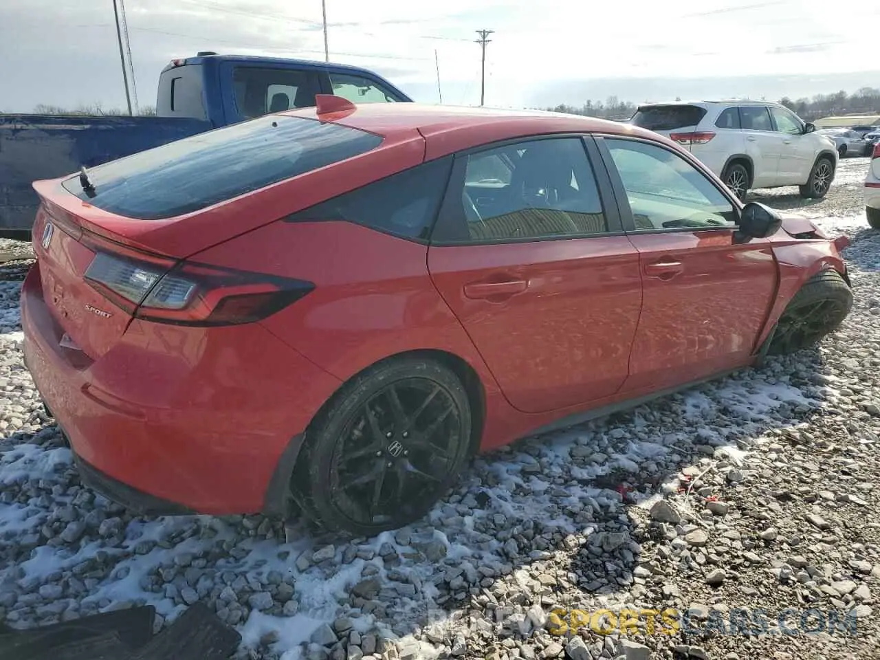 3 Фотография поврежденного автомобиля 19XFL2H80SE006978 HONDA CIVIC 2025