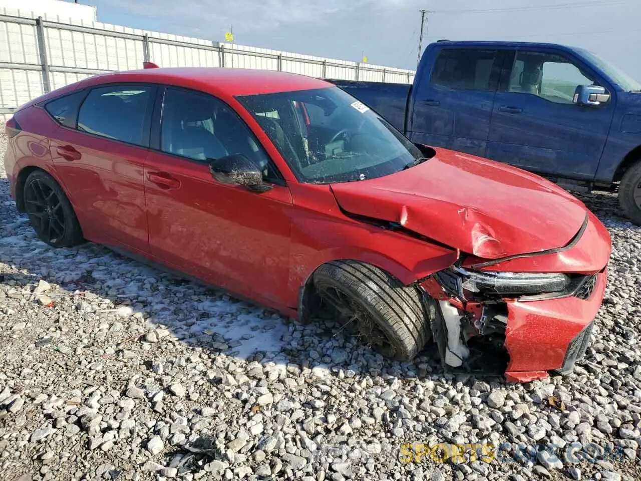 4 Фотография поврежденного автомобиля 19XFL2H80SE006978 HONDA CIVIC 2025