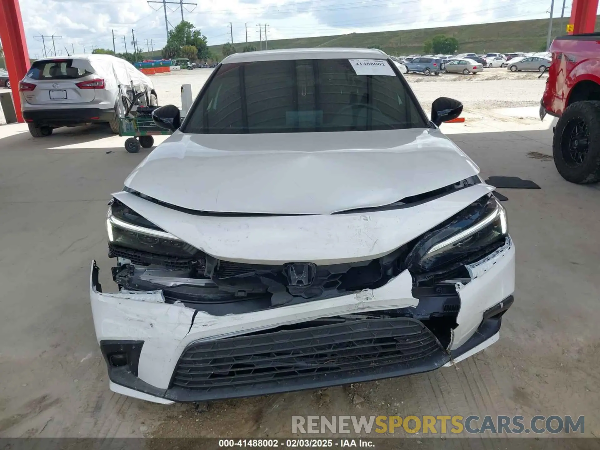 12 Photograph of a damaged car 19XFL2H82SE001376 HONDA CIVIC 2025