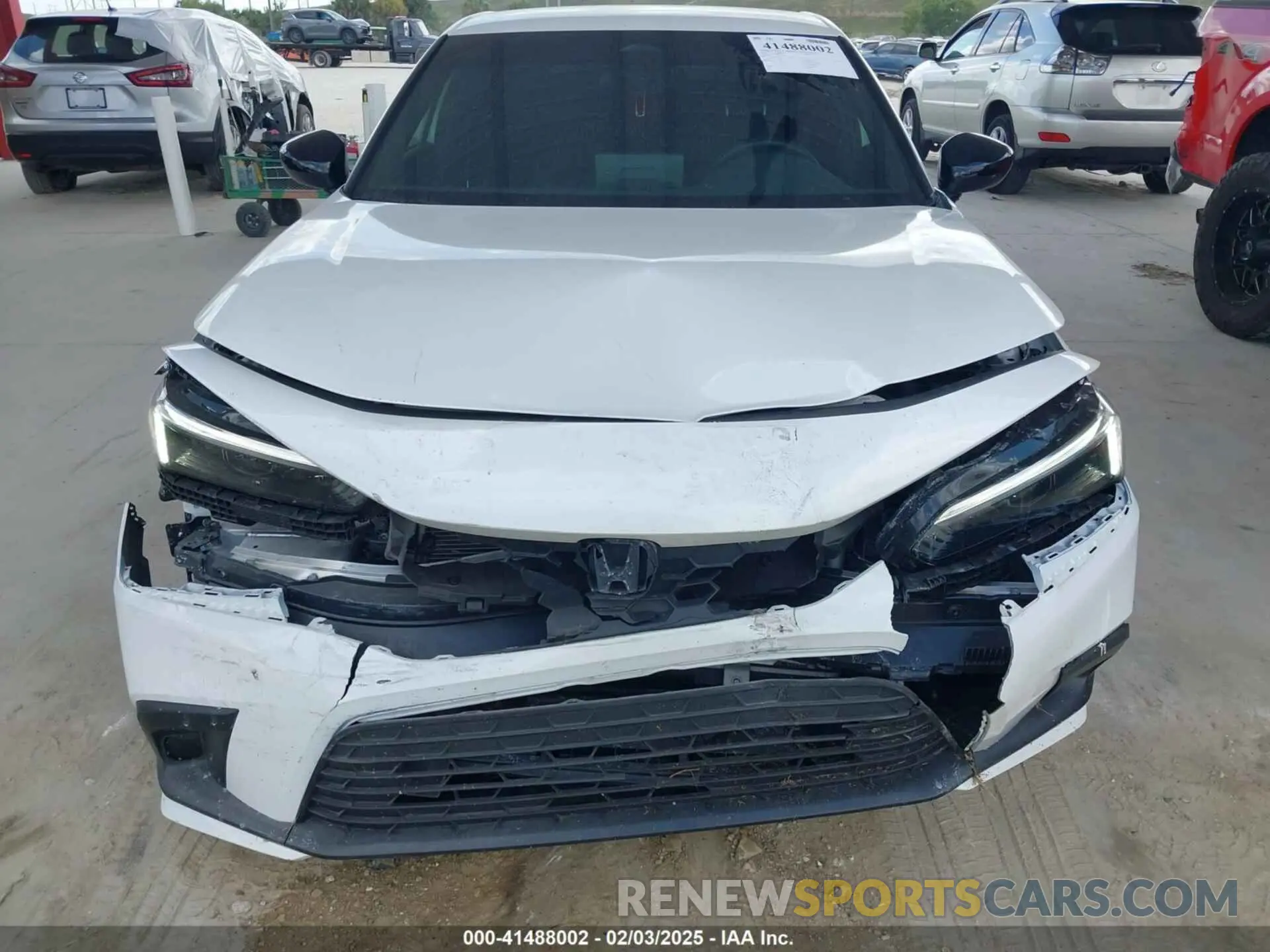 6 Photograph of a damaged car 19XFL2H82SE001376 HONDA CIVIC 2025