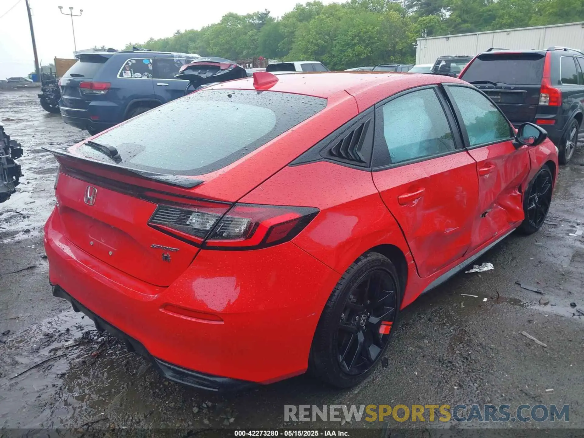 4 Фотография поврежденного автомобиля 19XFL2H82SE001698 HONDA CIVIC 2025