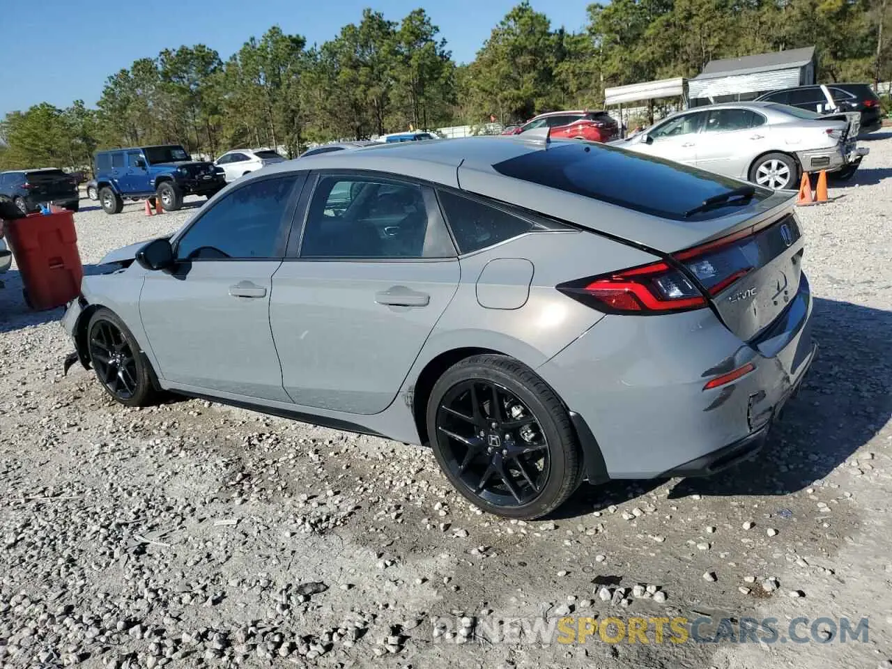 2 Photograph of a damaged car 19XFL2H82SE007727 HONDA CIVIC 2025