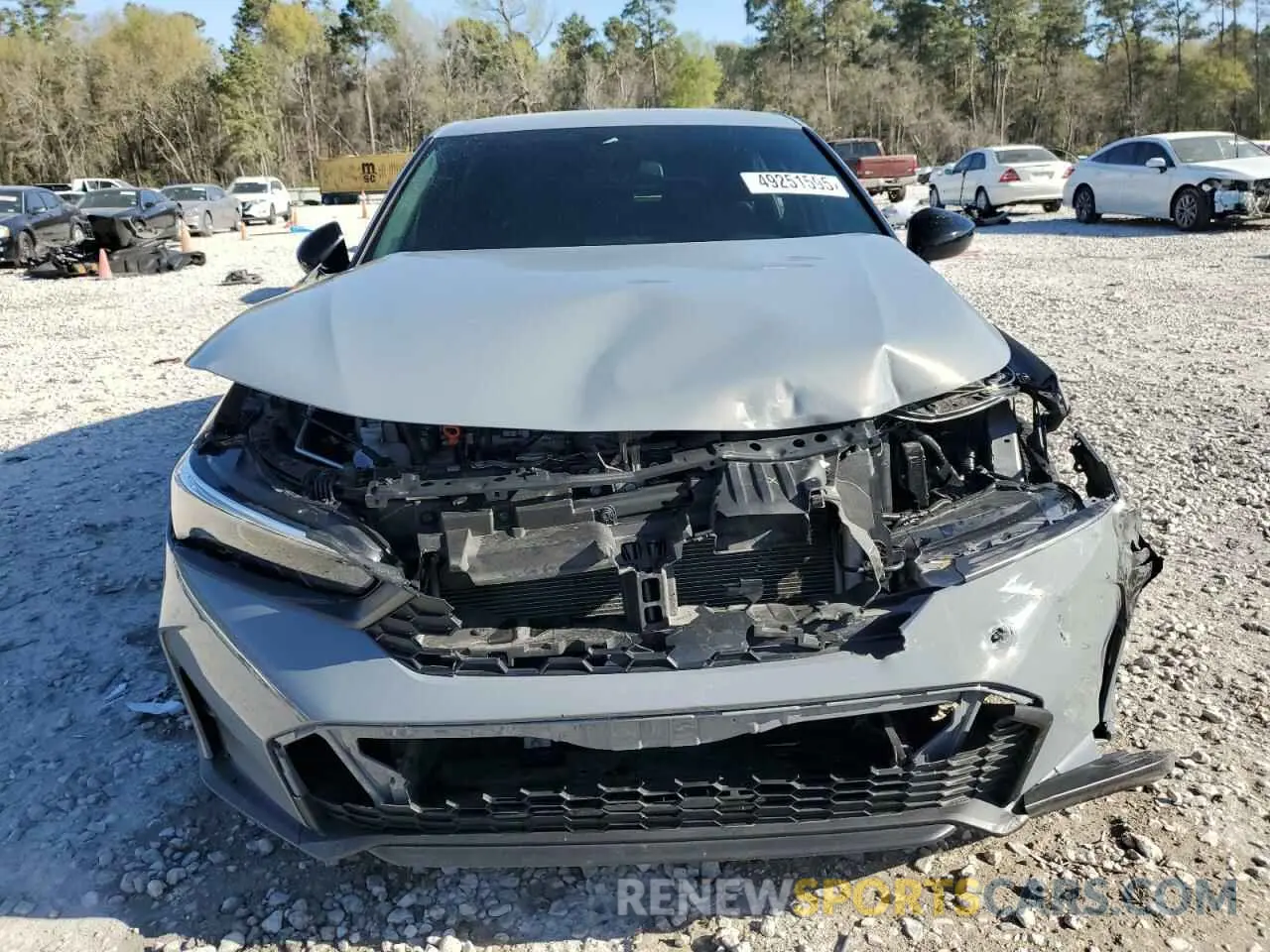 5 Photograph of a damaged car 19XFL2H82SE007727 HONDA CIVIC 2025