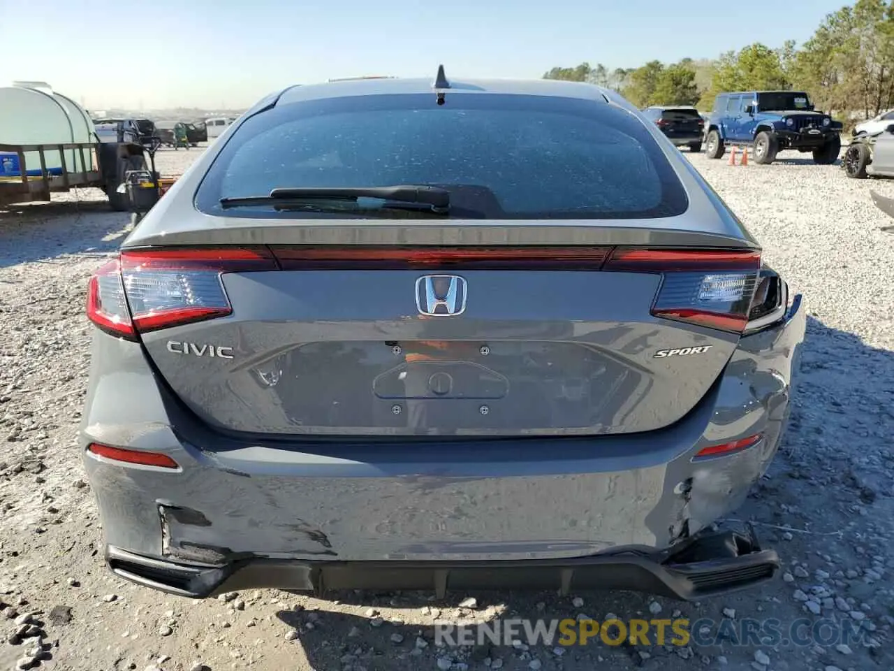 6 Photograph of a damaged car 19XFL2H82SE007727 HONDA CIVIC 2025