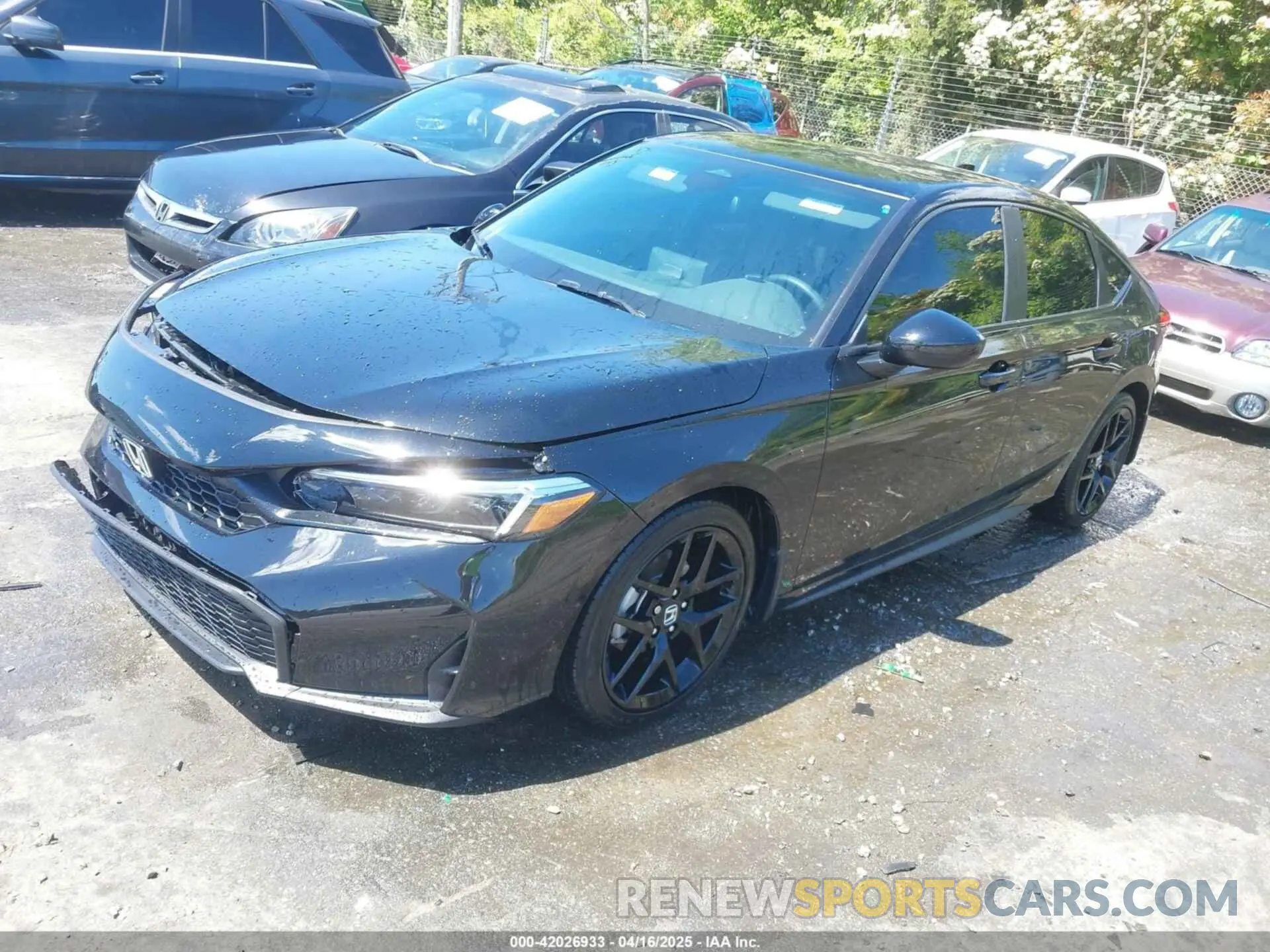 2 Photograph of a damaged car 19XFL2H82SE015603 HONDA CIVIC 2025