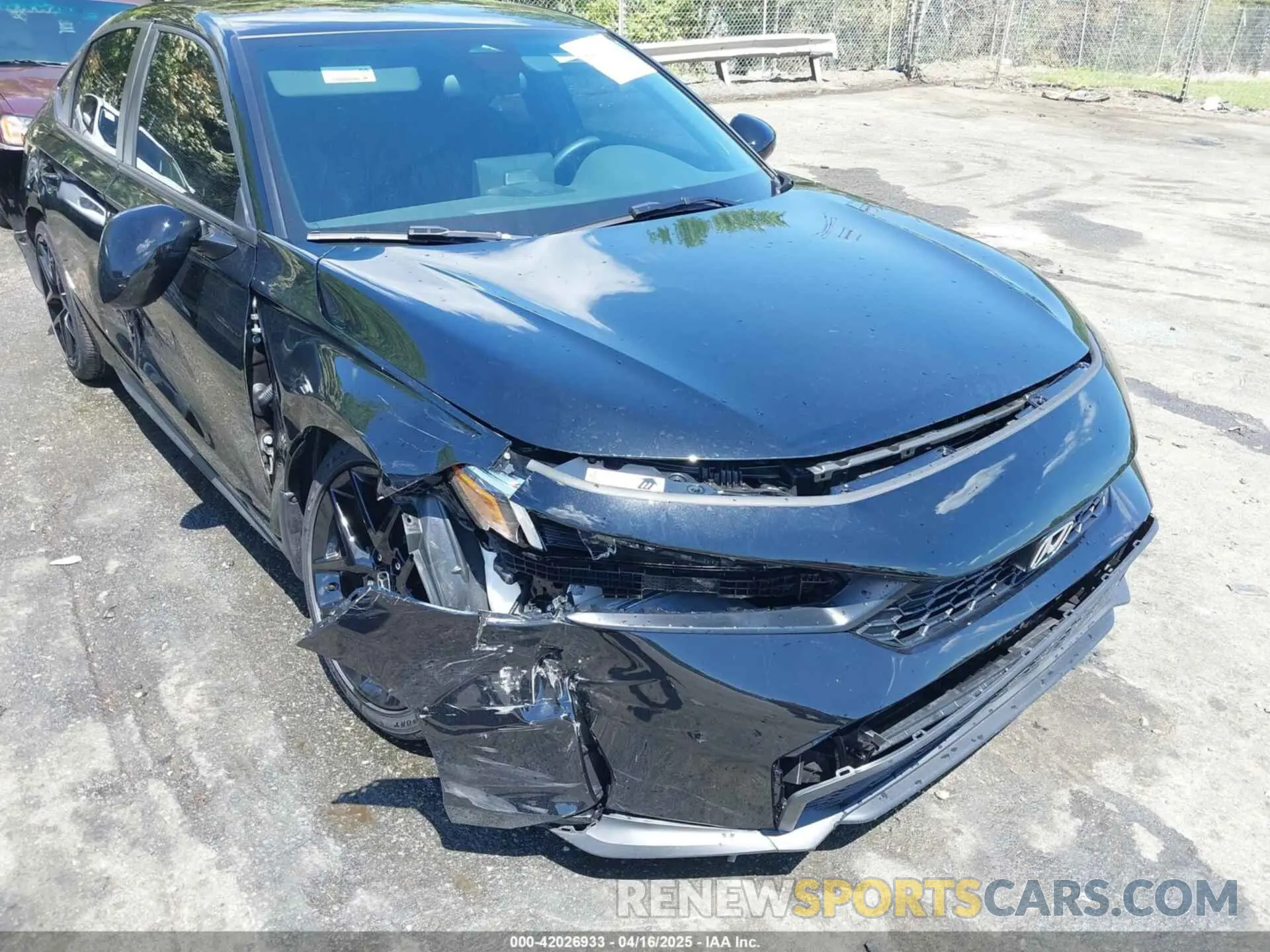 6 Photograph of a damaged car 19XFL2H82SE015603 HONDA CIVIC 2025