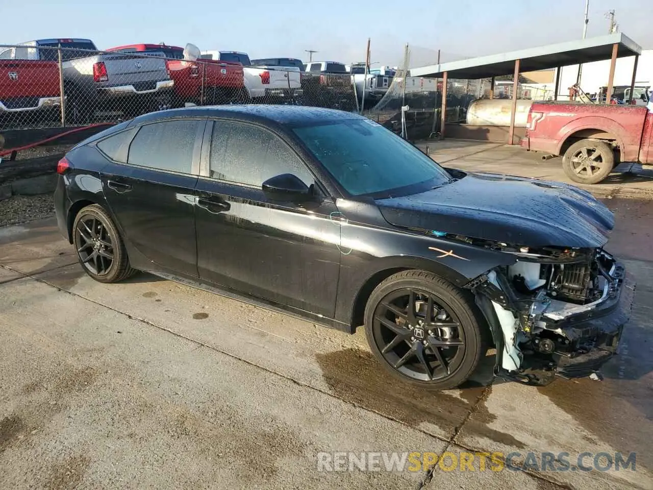 4 Photograph of a damaged car 19XFL2H83SE001175 HONDA CIVIC 2025