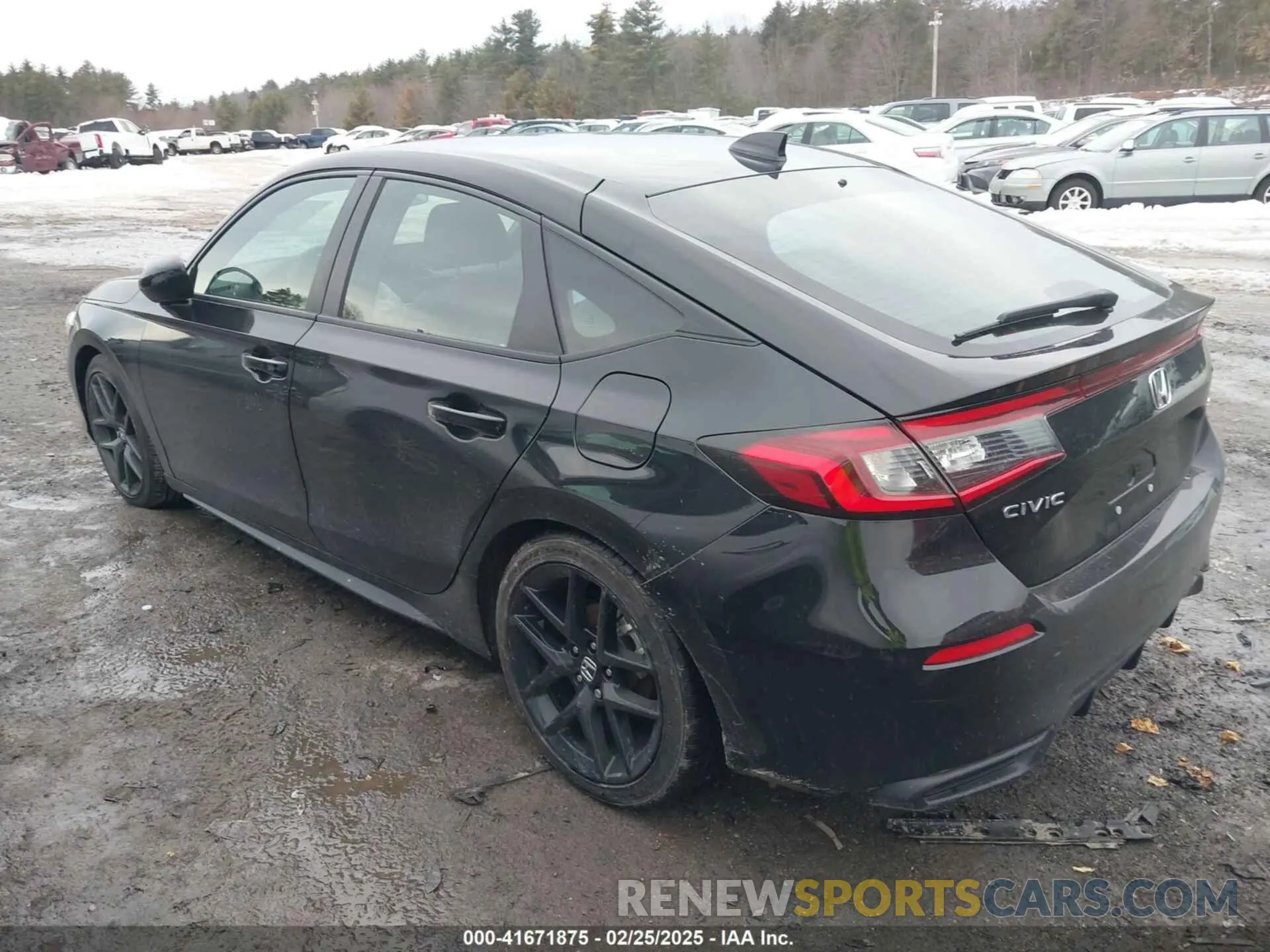 3 Photograph of a damaged car 19XFL2H83SE001712 HONDA CIVIC 2025