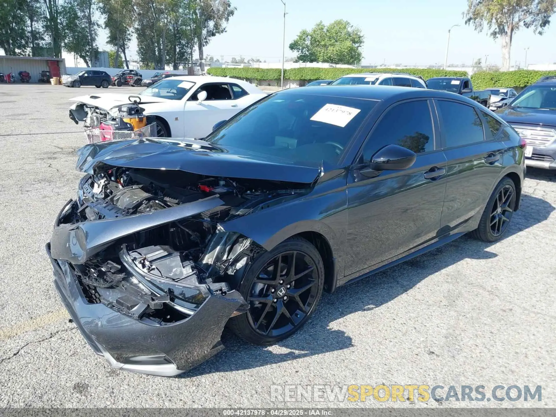 2 Photograph of a damaged car 19XFL2H84SE018938 HONDA CIVIC 2025