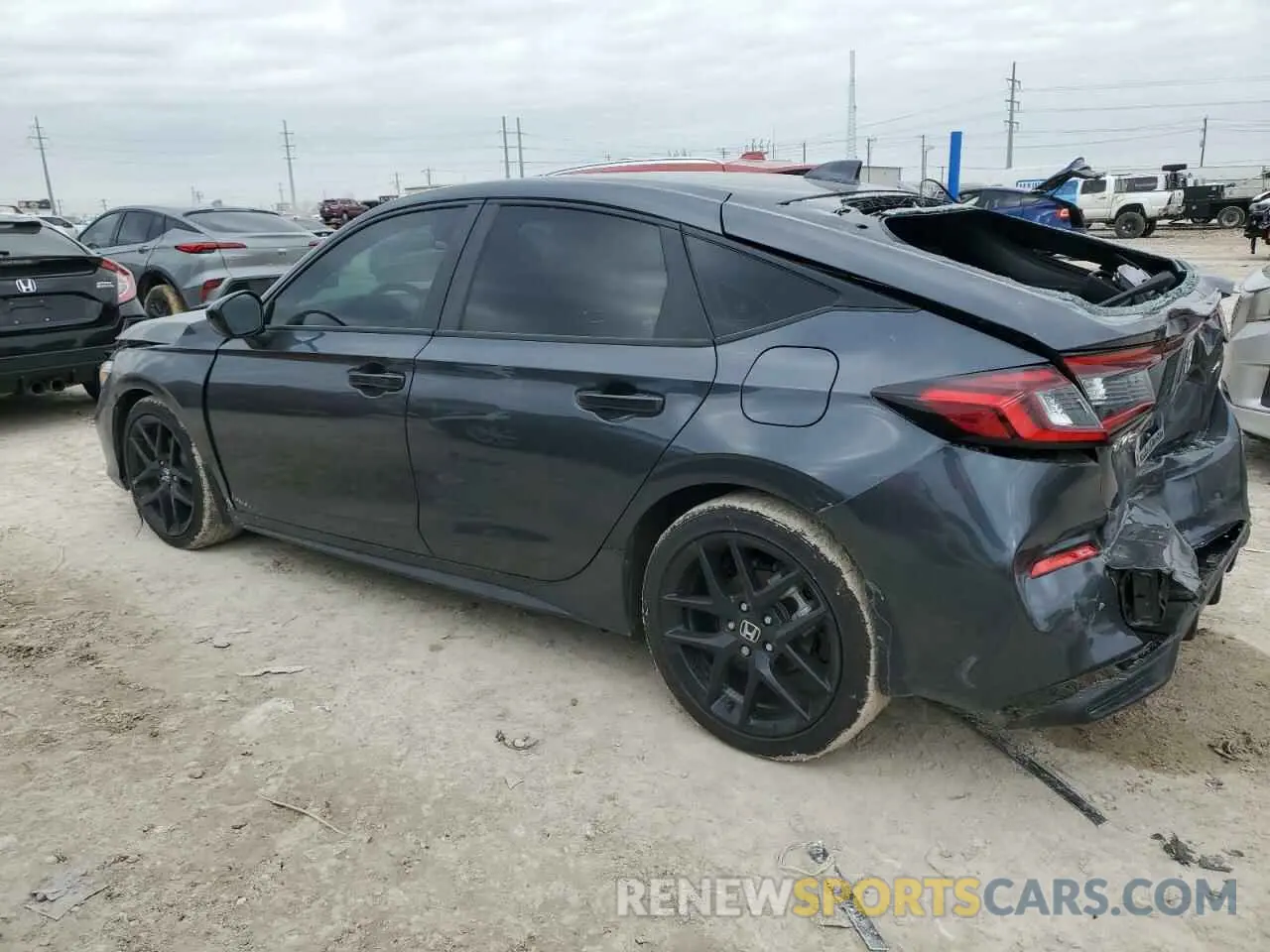 2 Photograph of a damaged car 19XFL2H87SE012888 HONDA CIVIC 2025