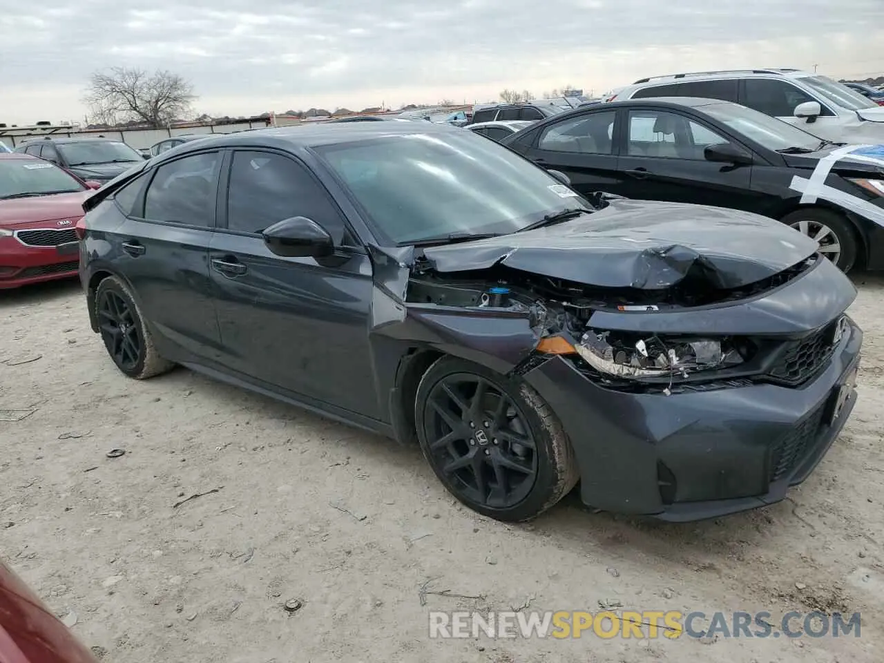 4 Photograph of a damaged car 19XFL2H87SE012888 HONDA CIVIC 2025