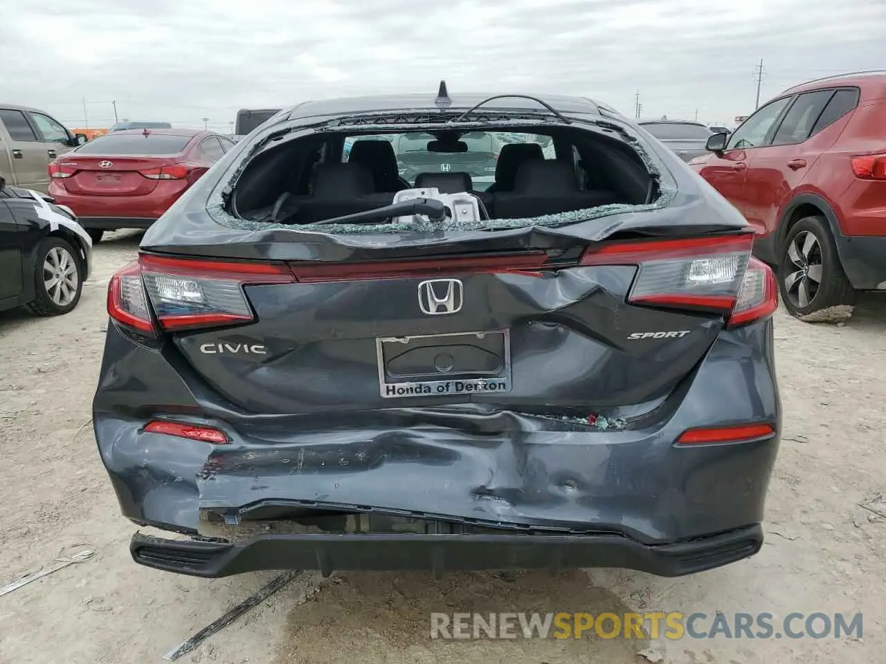 6 Photograph of a damaged car 19XFL2H87SE012888 HONDA CIVIC 2025