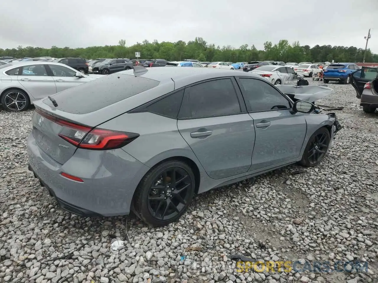 3 Фотография поврежденного автомобиля 19XFL2H88SE000085 HONDA CIVIC 2025