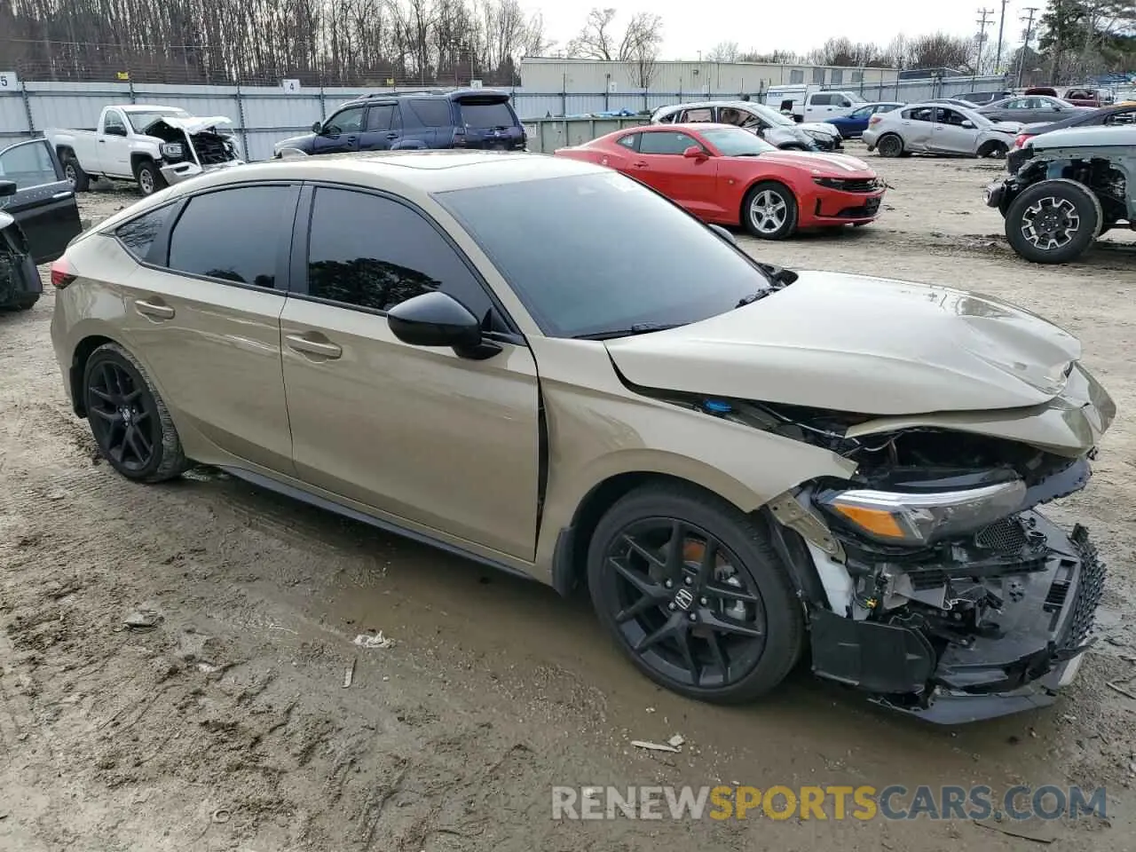 4 Фотография поврежденного автомобиля 19XFL4H84SE000810 HONDA CIVIC 2025