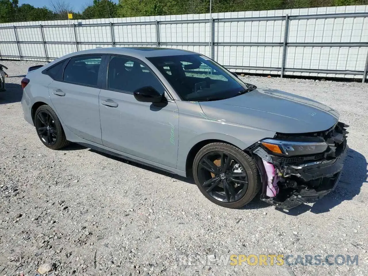 4 Photograph of a damaged car 2HGFE1E59SH474101 HONDA CIVIC 2025